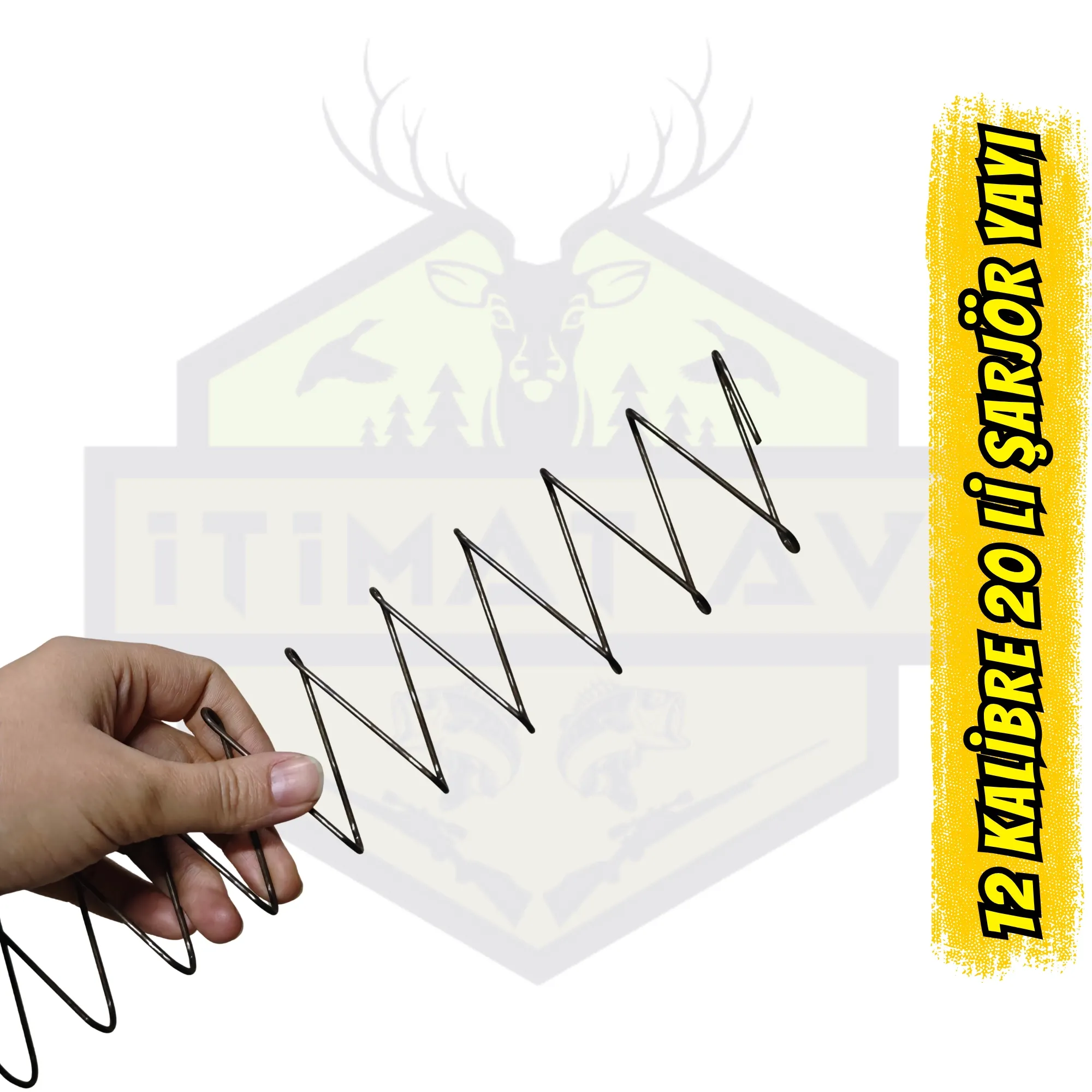 12 Kalibre Şarjörlü Tüfek 20’li Şarjör Yayı