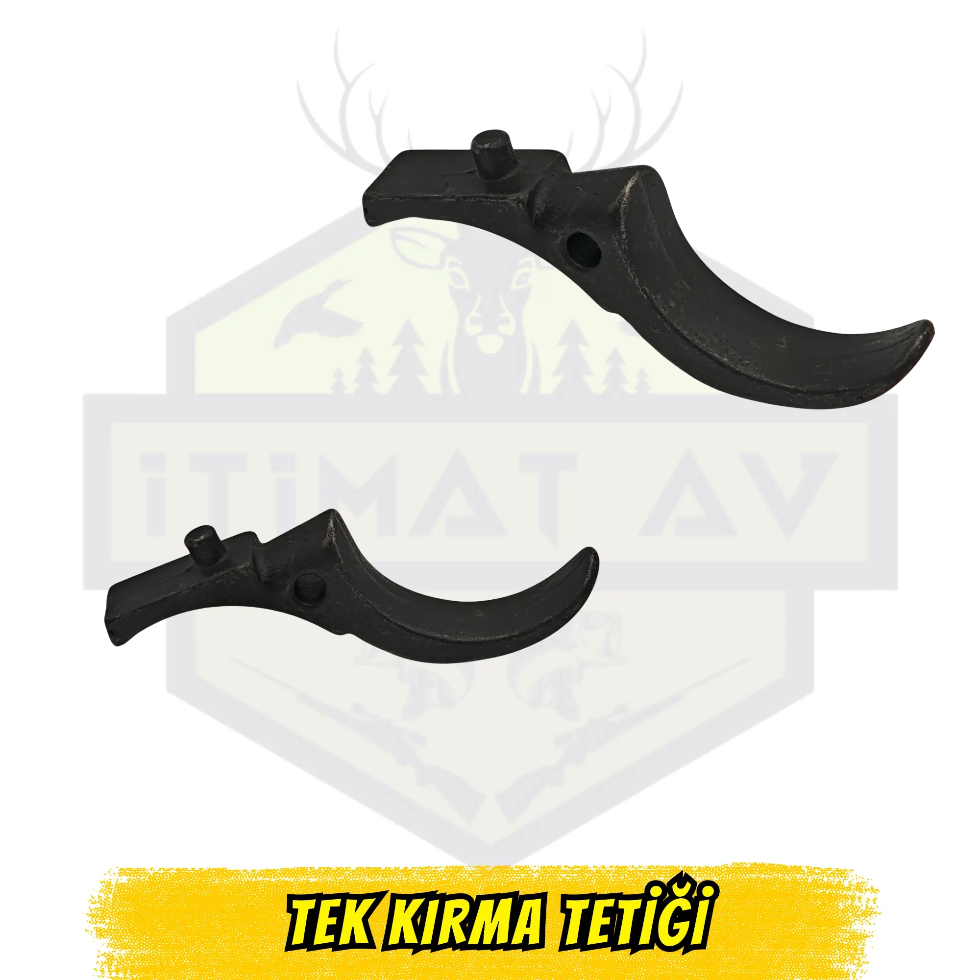 Tek Kırma Av Tüfeği Tetiği - Klasik Çelik Seri