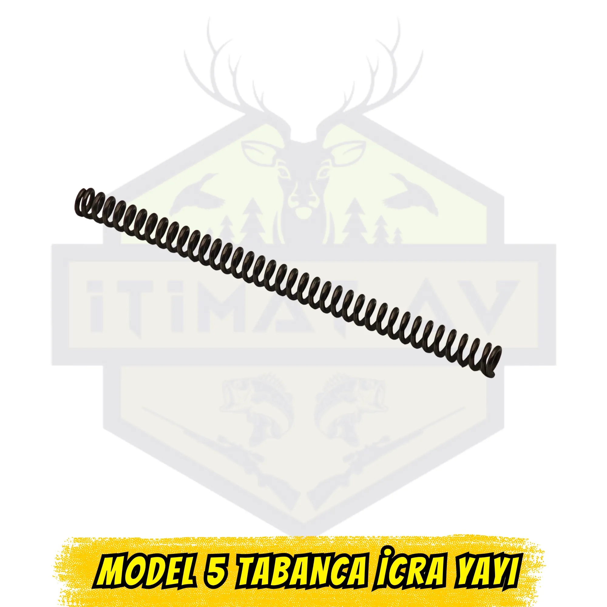 Model 5 Tabanca İcra Yayı - 102 mm x 5 mm (Yüksek Mukavemet)
