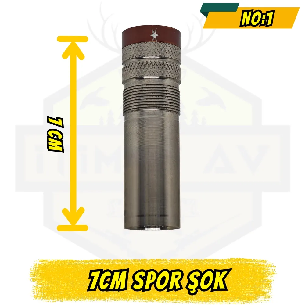 7 cm Spor Şok 1 Numara - Mobil Şoklu Tüfeklere Kolay Takılır