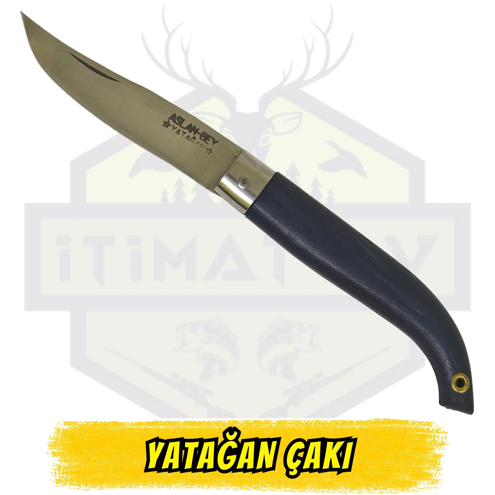 Yatağan Aslanbey Ekonomik Katlanır Çakı - Açık Uzunluk 22 cm Kapalı 12.5 cm