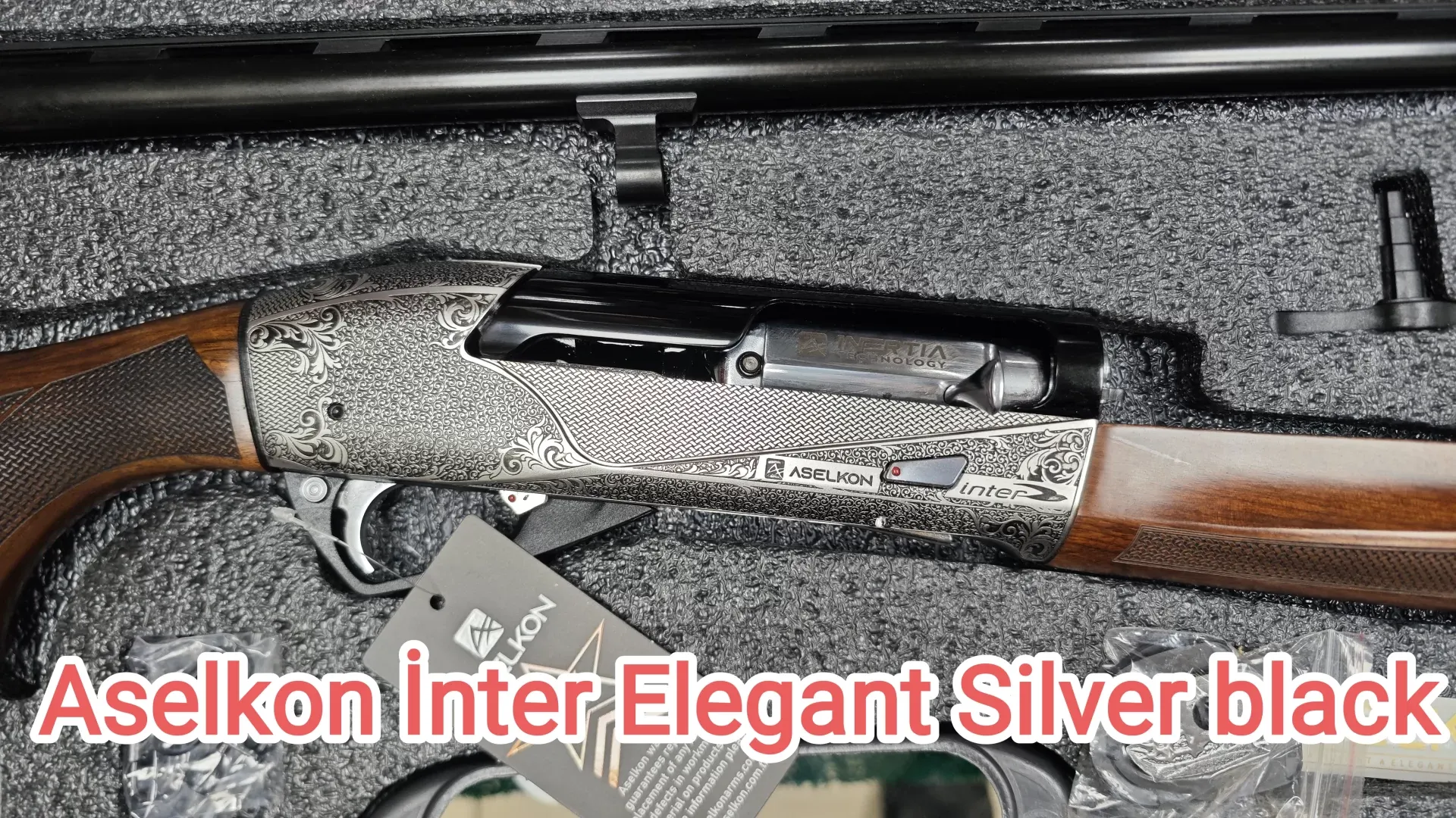 Aselkon İnter Elegant Silver Black