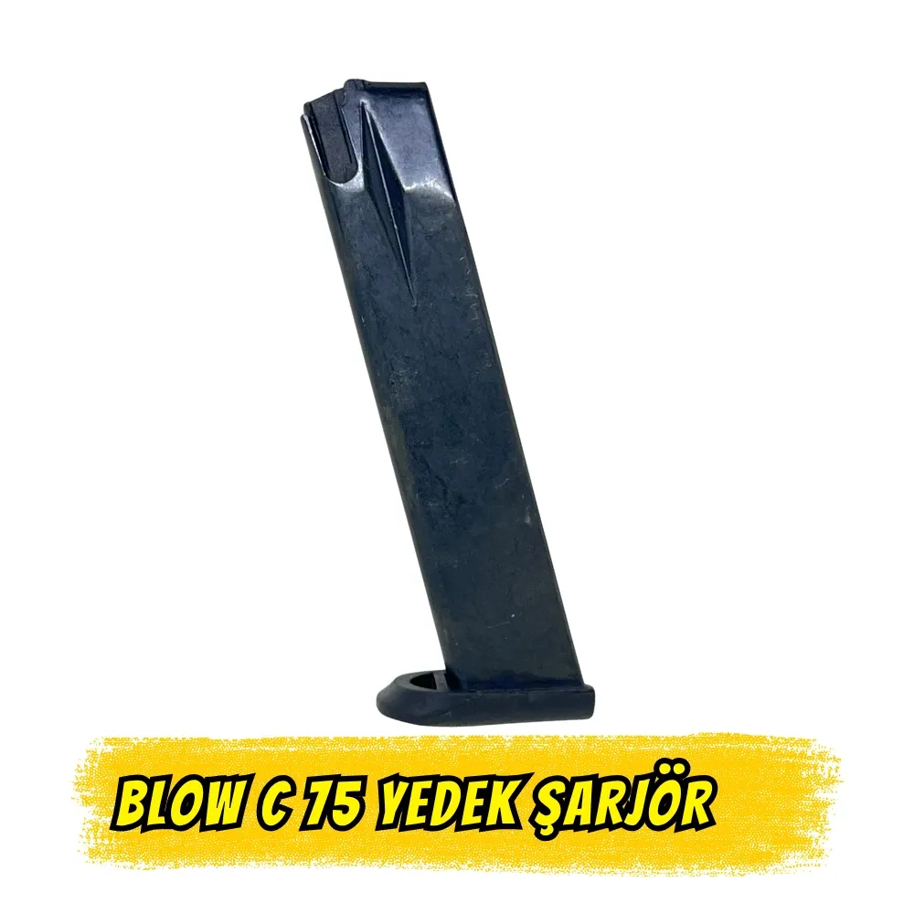 Blow C75 Kurusıkı Tabanca Yedek Şarjörü (17+1 Kapasite)