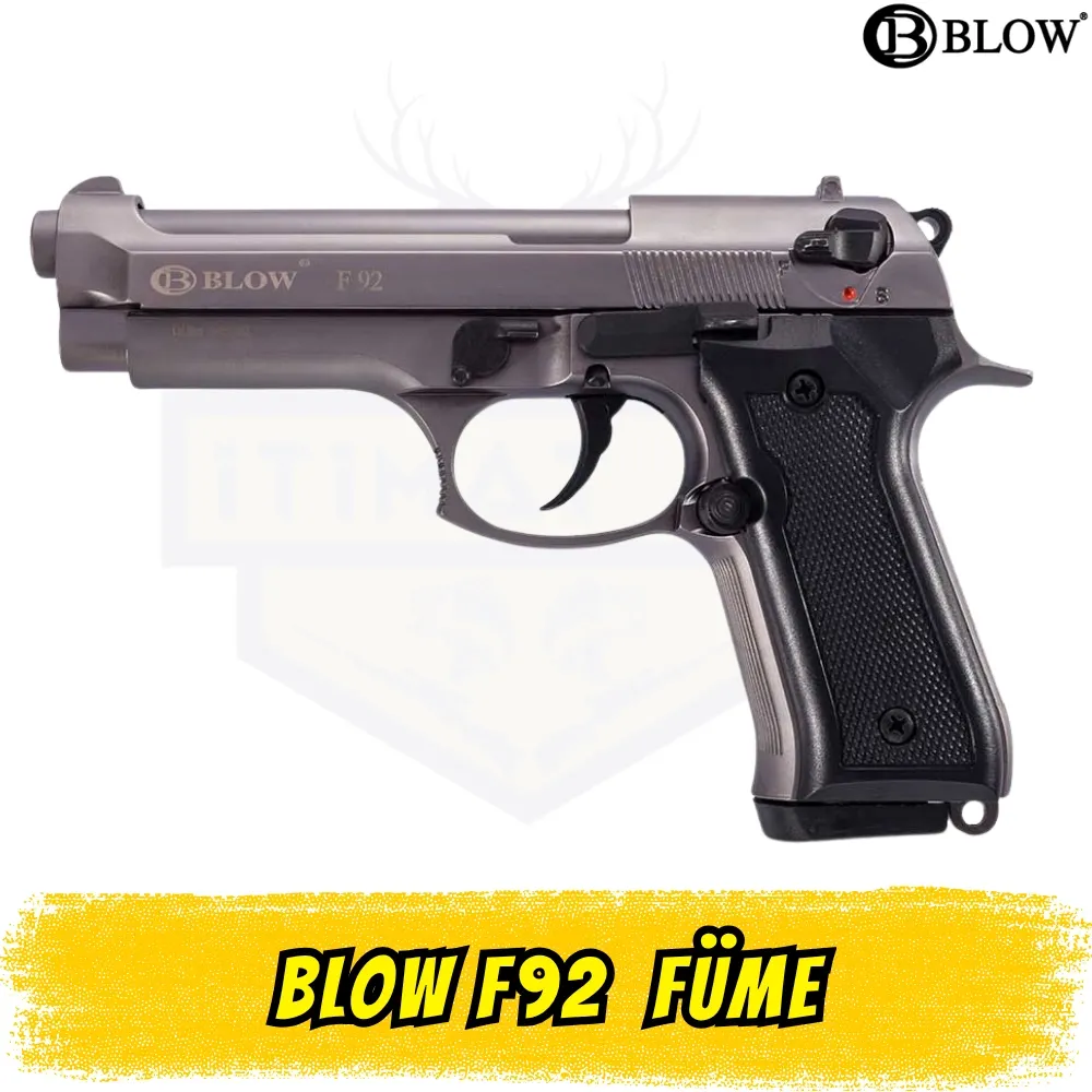 Blow F92 Kurusıkı Tabanca (Füme Renk)