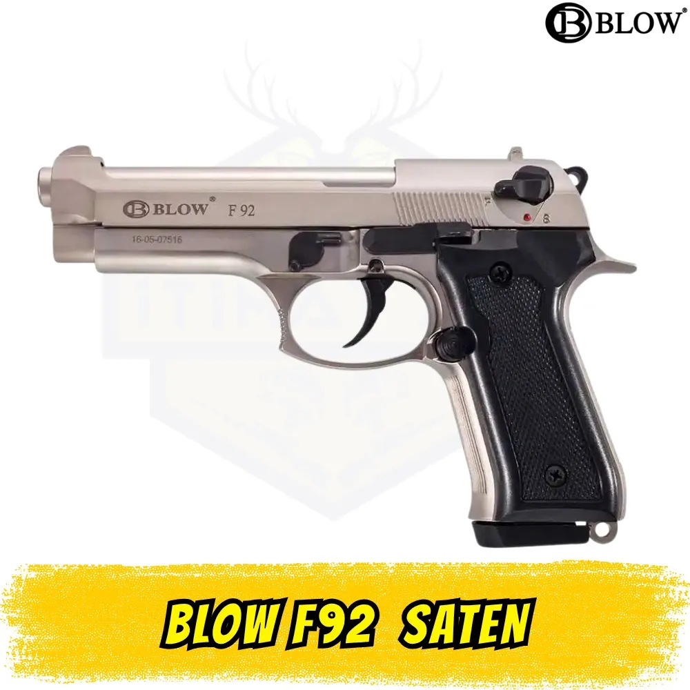 Blow F92 Kurusıkı Tabanca (Saten Renk)