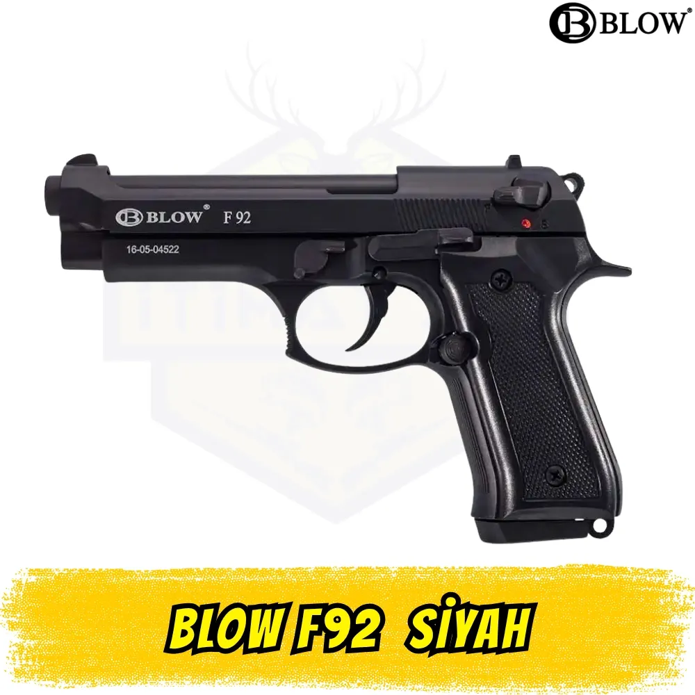 Blow F92 Kurusıkı Tabanca (Siyah Renk)