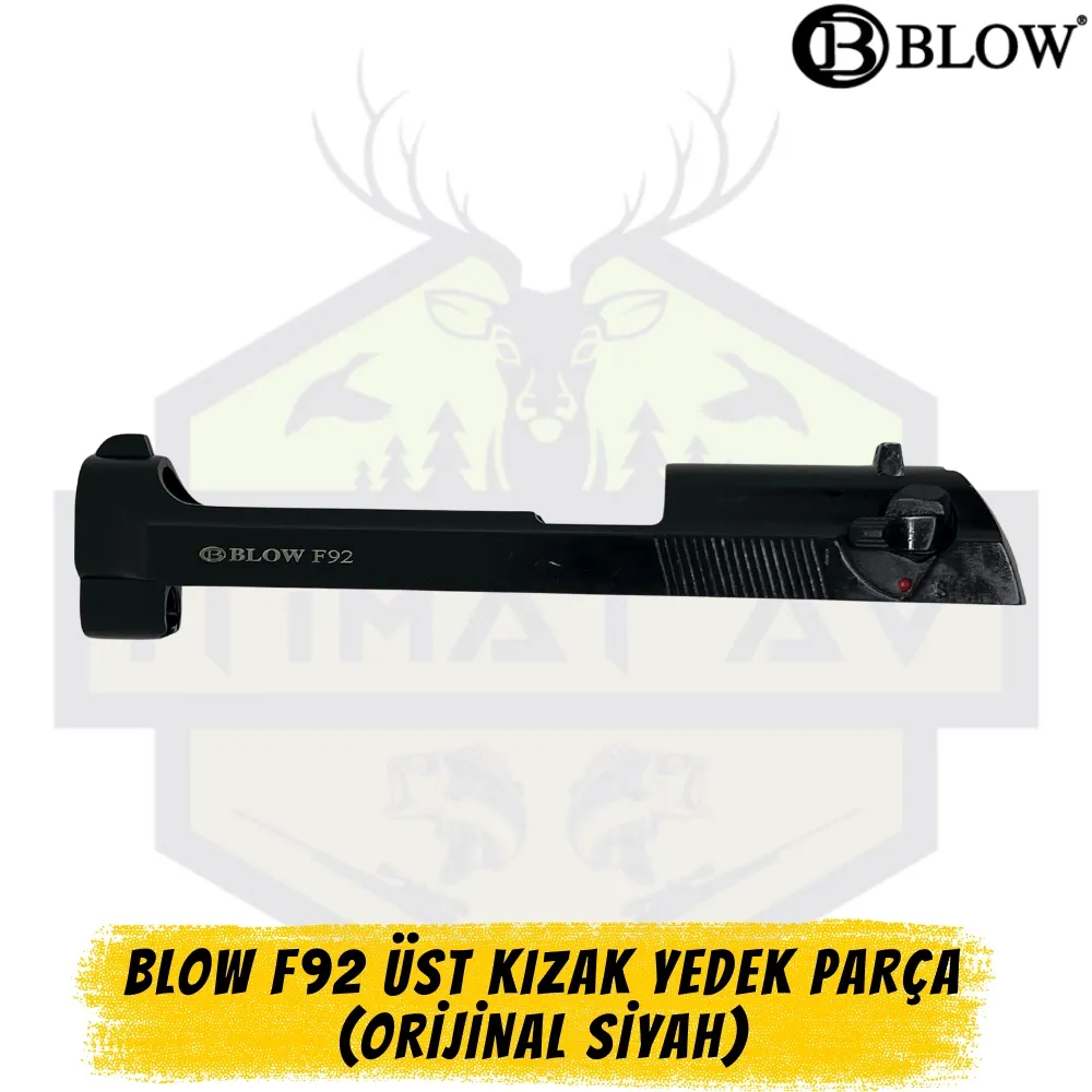 Blow F92 Üst Kızak Yedek Parça (Orijinal Siyah)