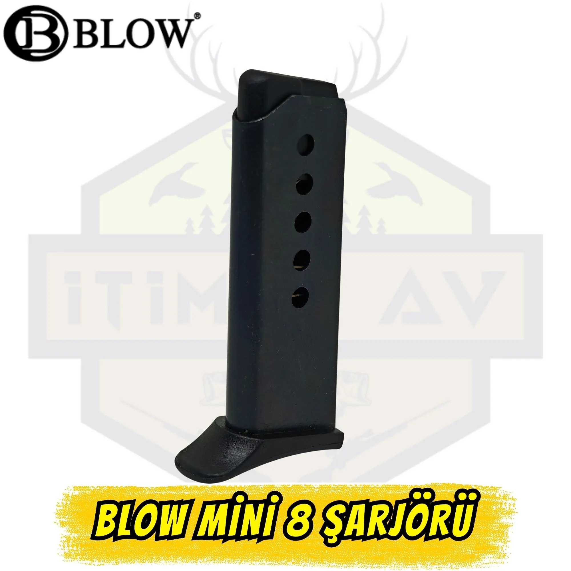 Blow Mini 8 Kurusıkı Tabanca Yedek Şarjörü (5+1 Kapasite)