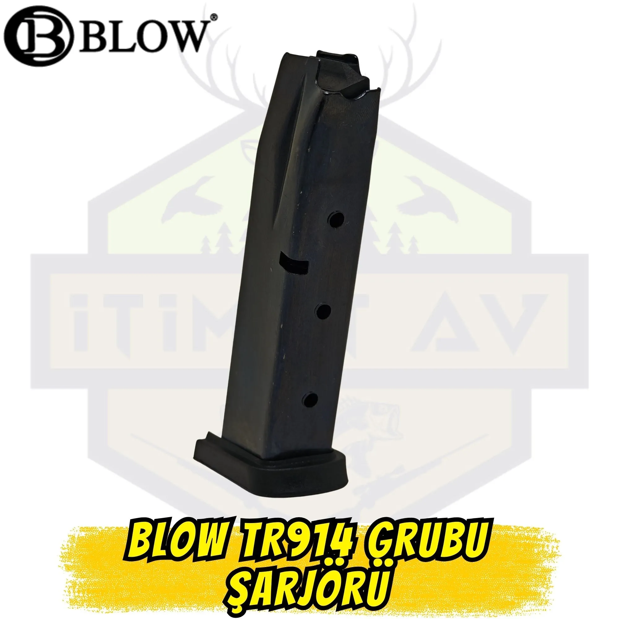 Blow TR 914 / TRZ 914 Serisi Kurusıkı Yedek Şarjör (14+1 Kapasite)