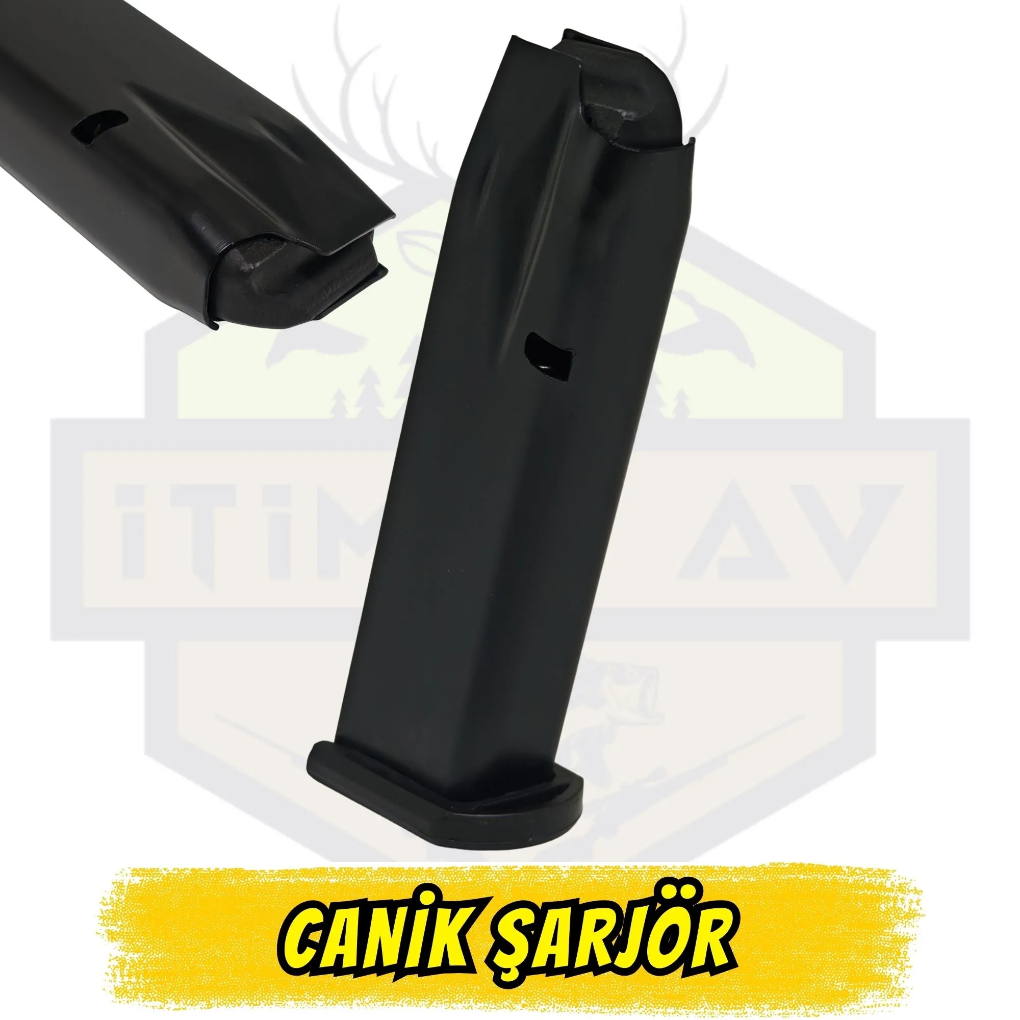 CANIK Tam Boy Modeller İçin 18 Mermi Kapasiteli Yedek Şarjör