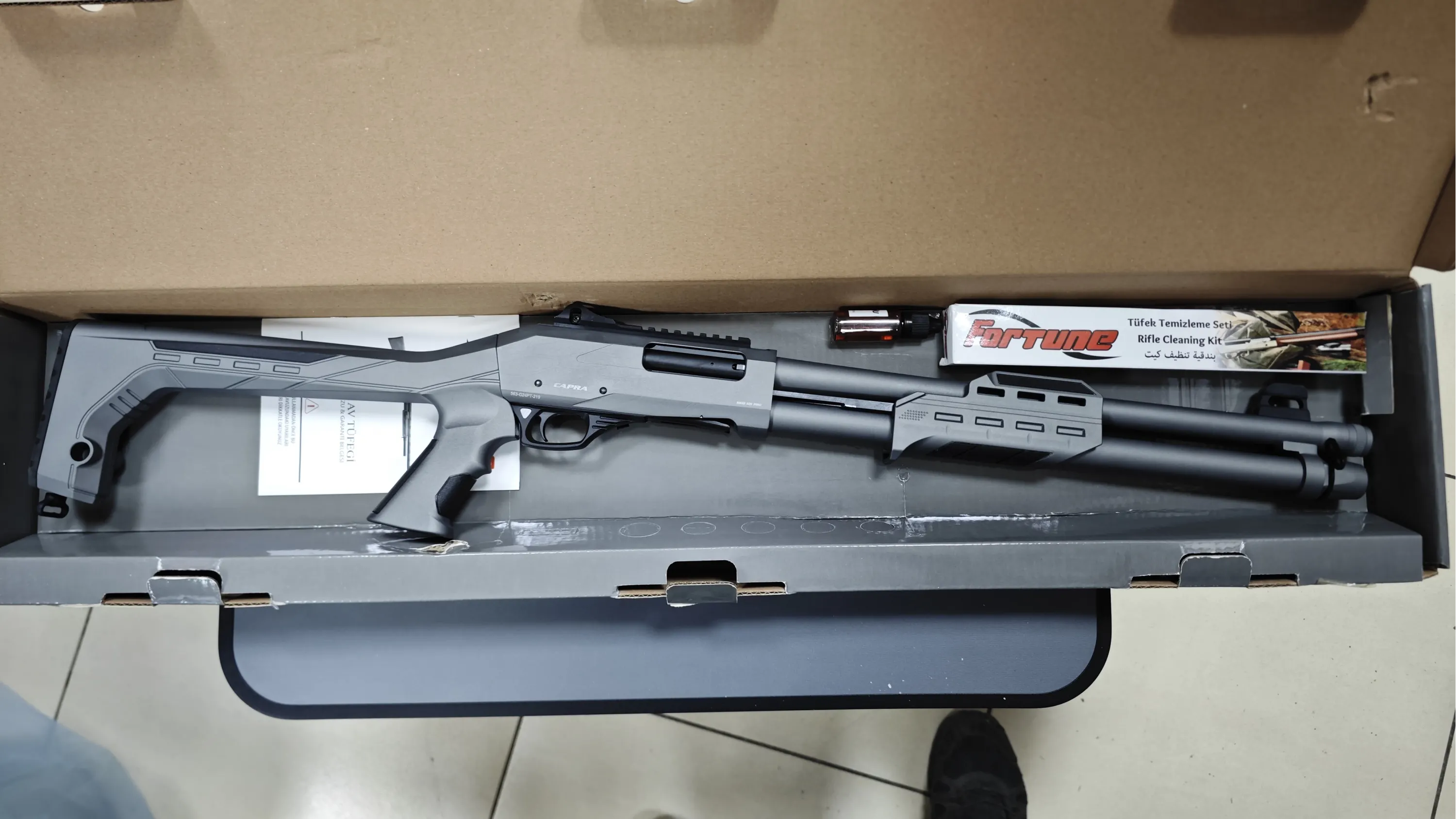 CAPRA 101PRO POMPALI AV TÜFEĞİ FÜME