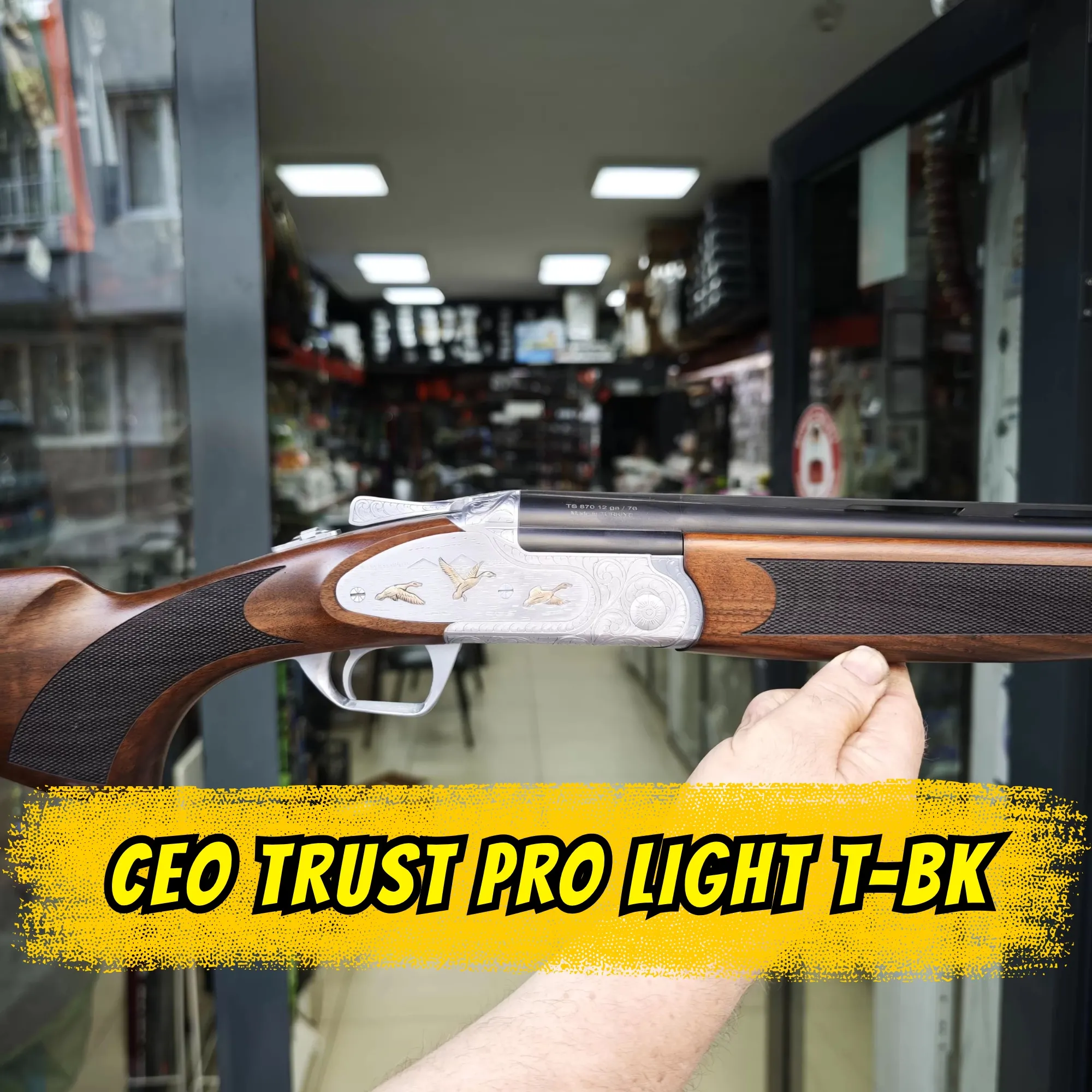 CEO TRUST PRO LIGHT T-BK SUPERPOZE AV TÜFEĞİ