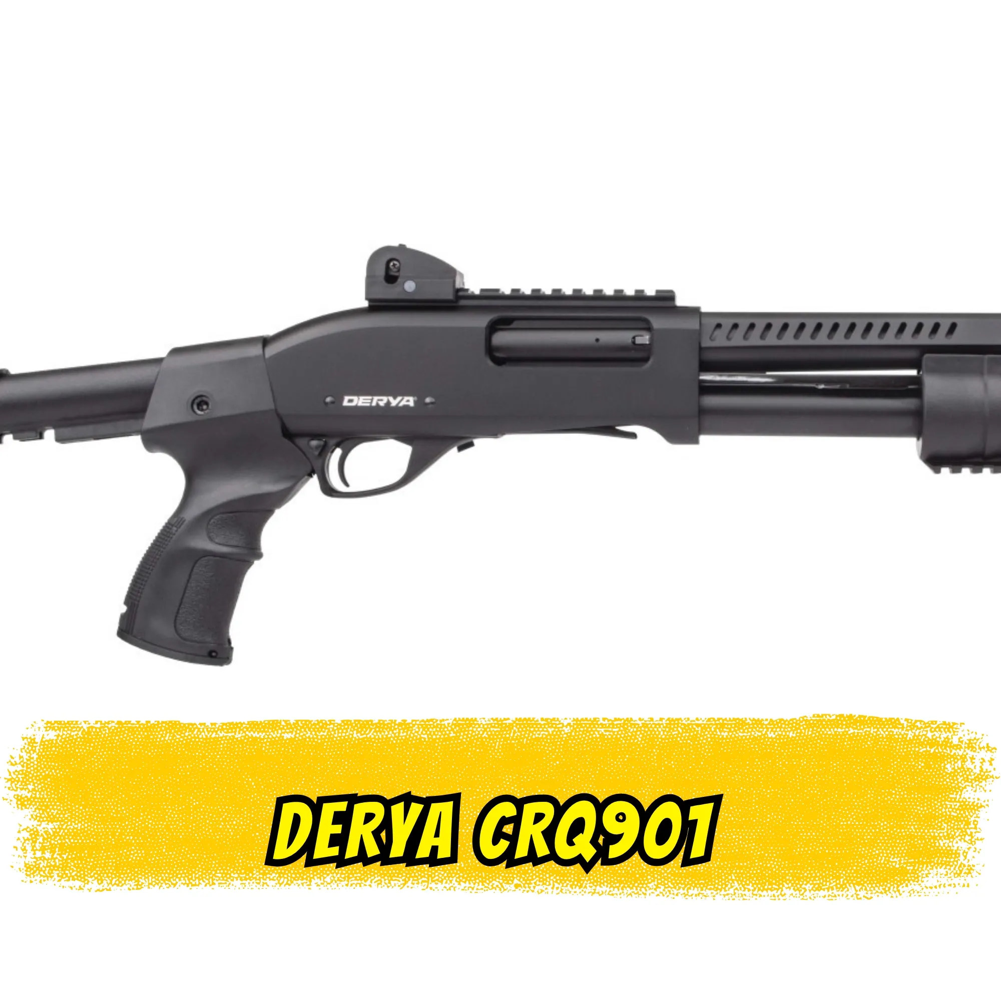 DERYA CRQ901 SABİT TELESKOPİK DİPÇİK POMPALI AV TÜFEĞİ, SOĞUTMA SAÇLI