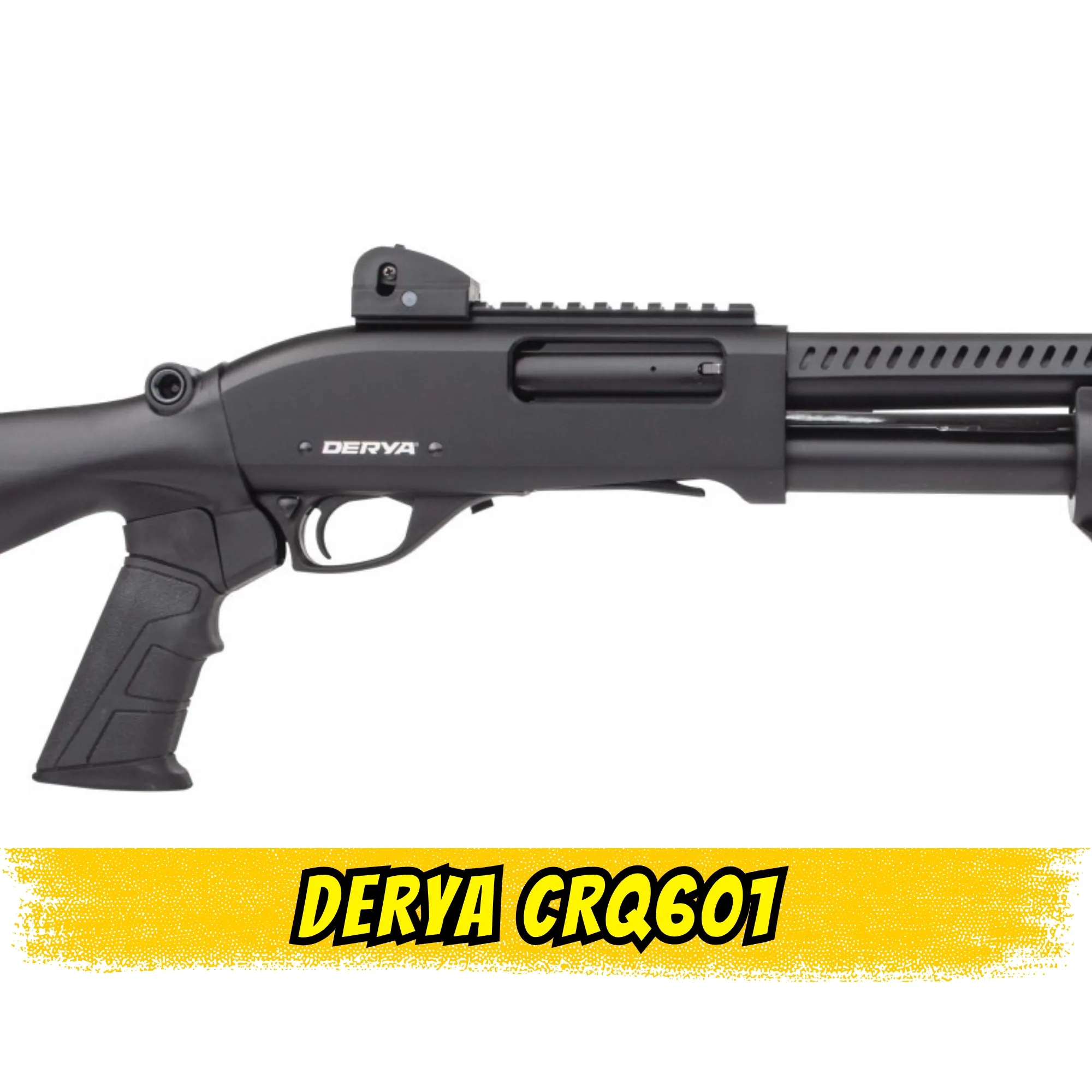 DERYA CRQ601 SABİT KABZELİ DİPÇİK POMPALI AV TÜFEĞİ SOĞUTMA SAÇLI