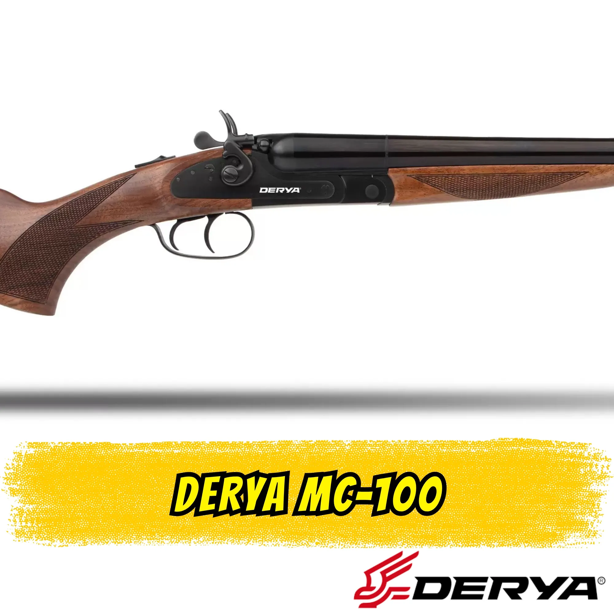 Derya MC-100 Çakmaklı Çifte Av Tüfeği