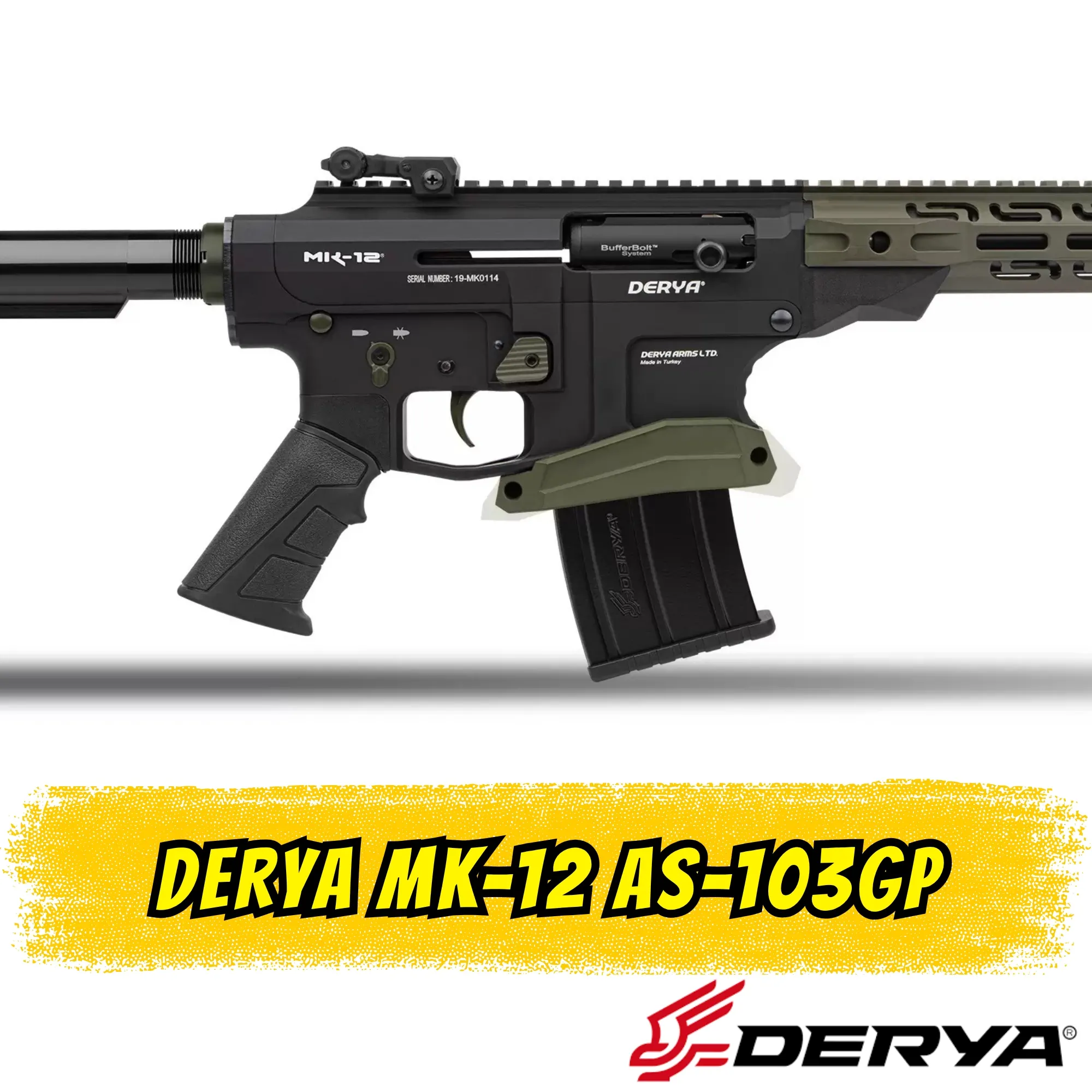 Derya MK-12 AS-103GP Şarjörlü Av Tüfeği