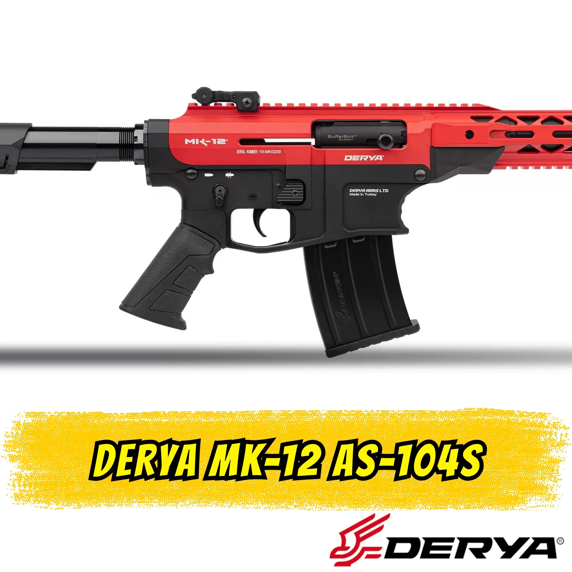 Derya MK-12 AS-104S Şarjörlü Av Tüfeği