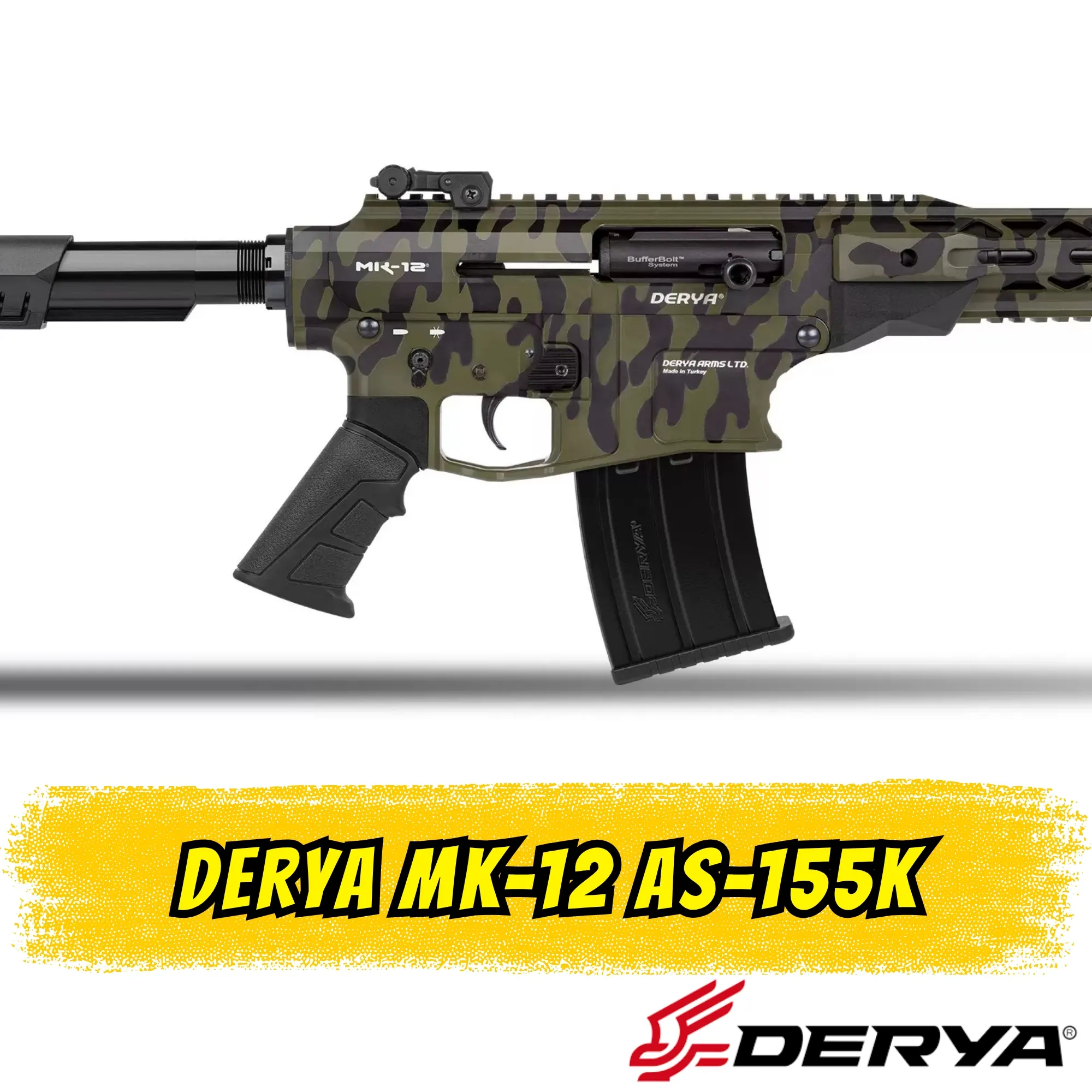 Derya MK-12 AS-155K Şarjörlü Av Tüfeği