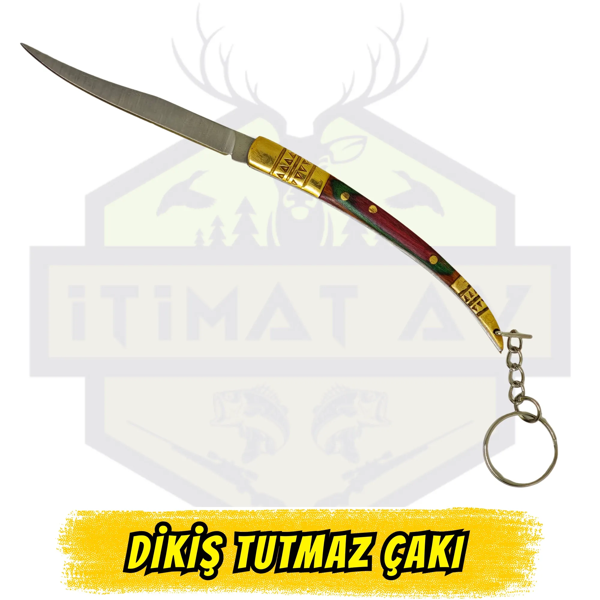 Dikiş Tutmaz Ekonomik Katlanır Çakı - Slip Joint Mekanizma