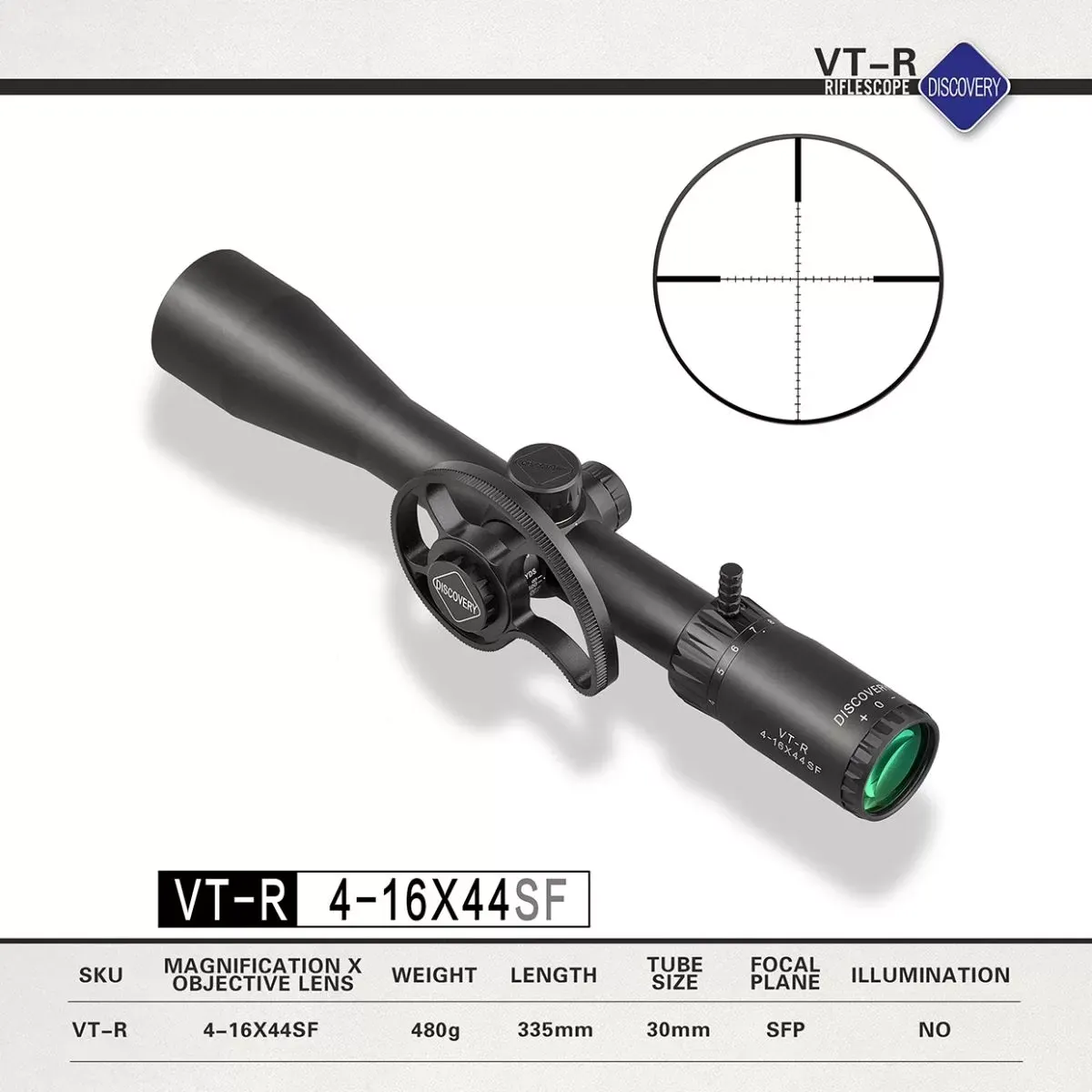 Discovery Optik VT-R 4-16x44 SF