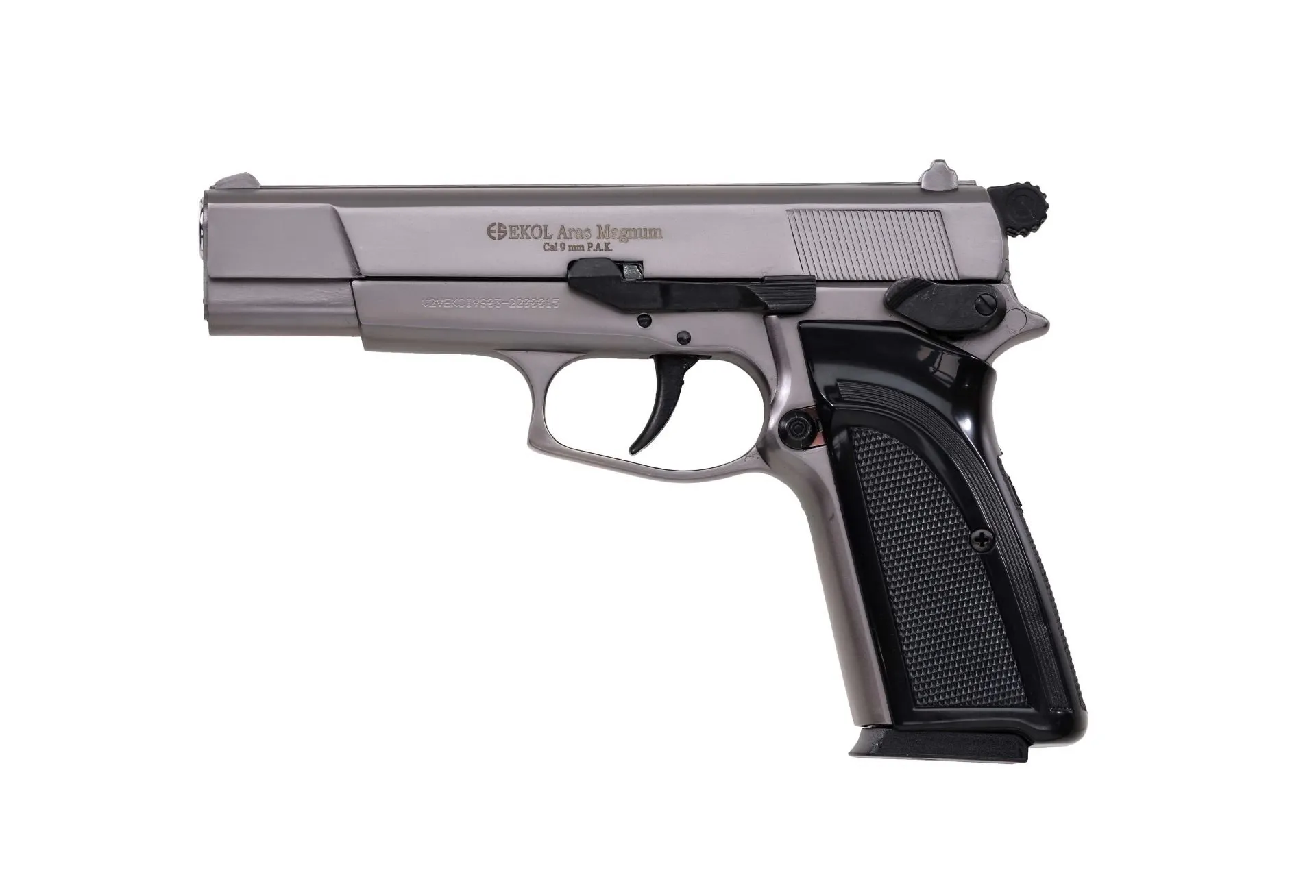 EKOL FIRAT ARAS MAGNUM Kurusıkı Ses Tabancası Füme