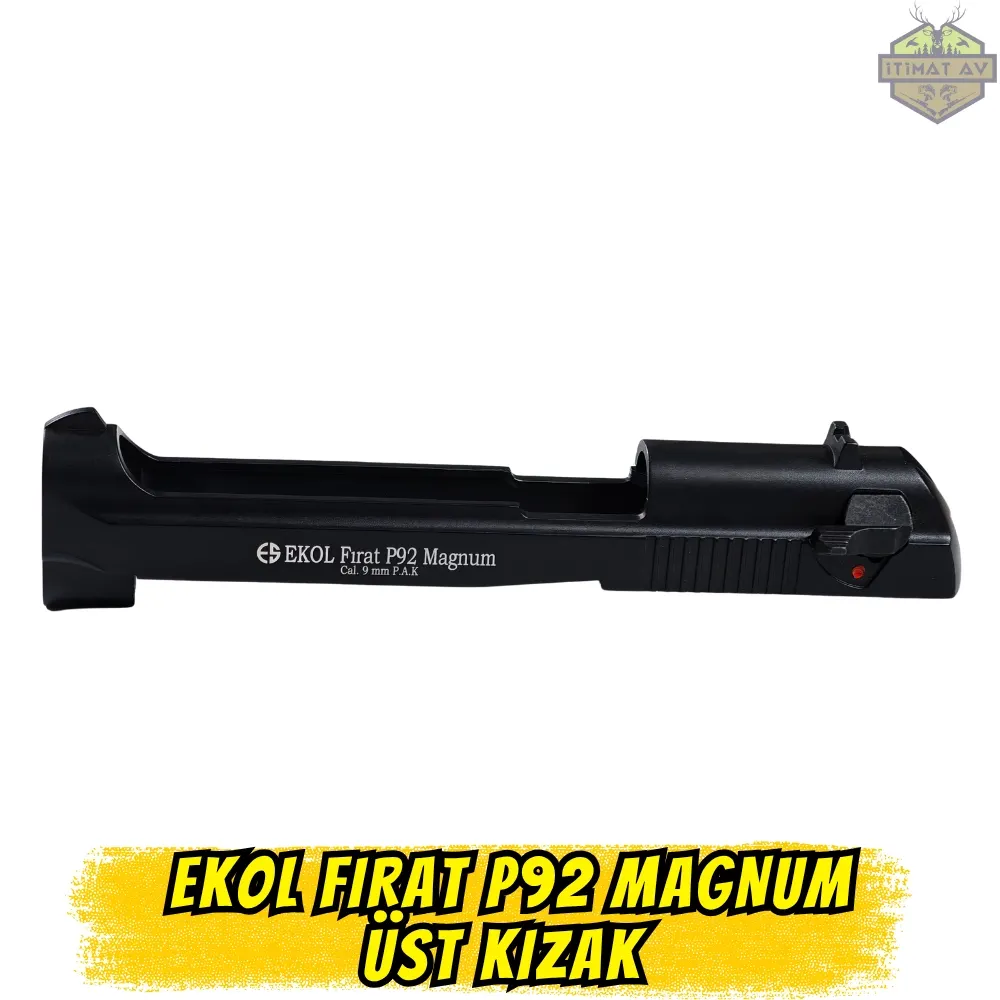 Ekol Fırat P92 Magnum Kurusıkı Yedek Üst Kapak (Siyah)