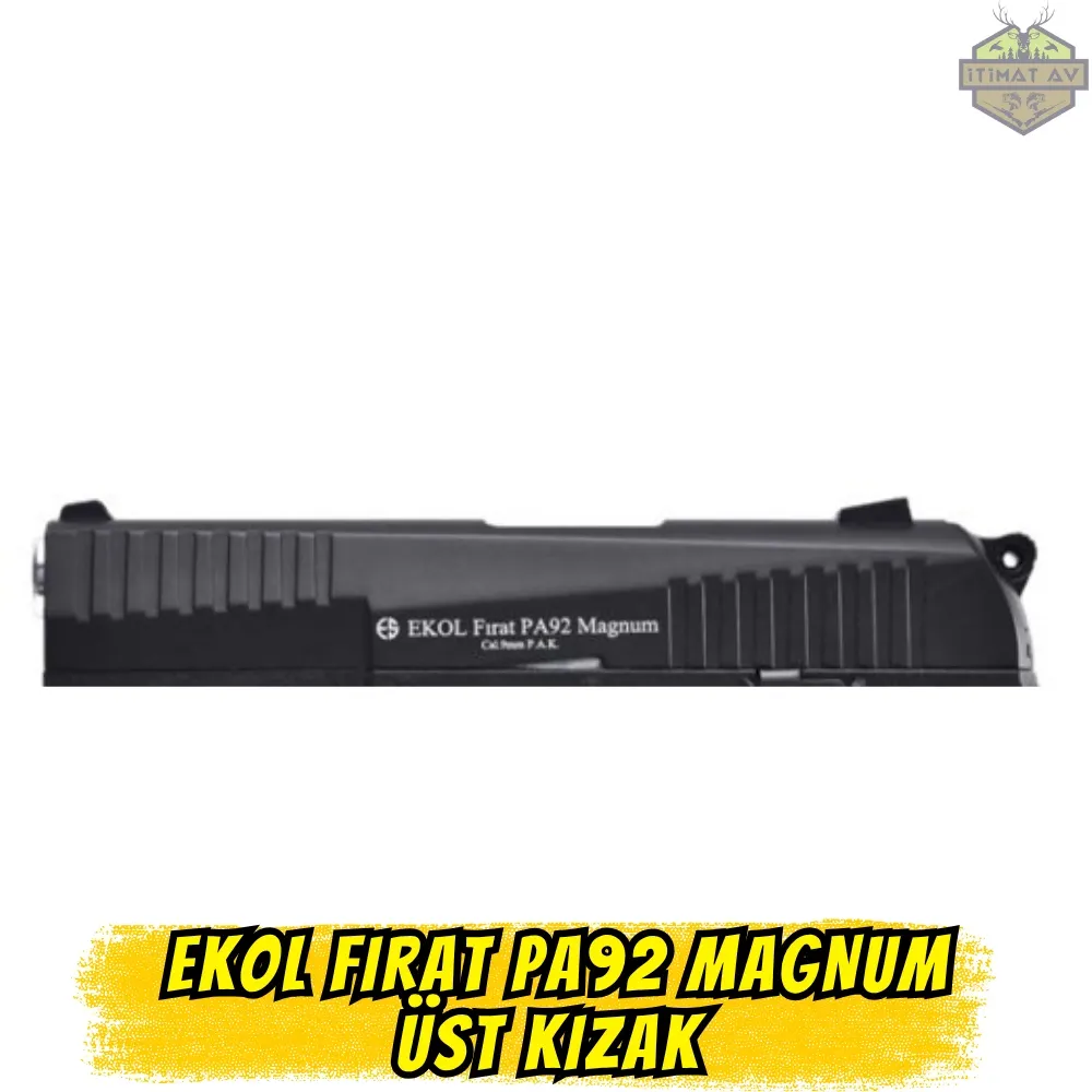 Ekol Fırat PA92 Komple Kurusıkı Yedek Üst Kapak (Siyah)