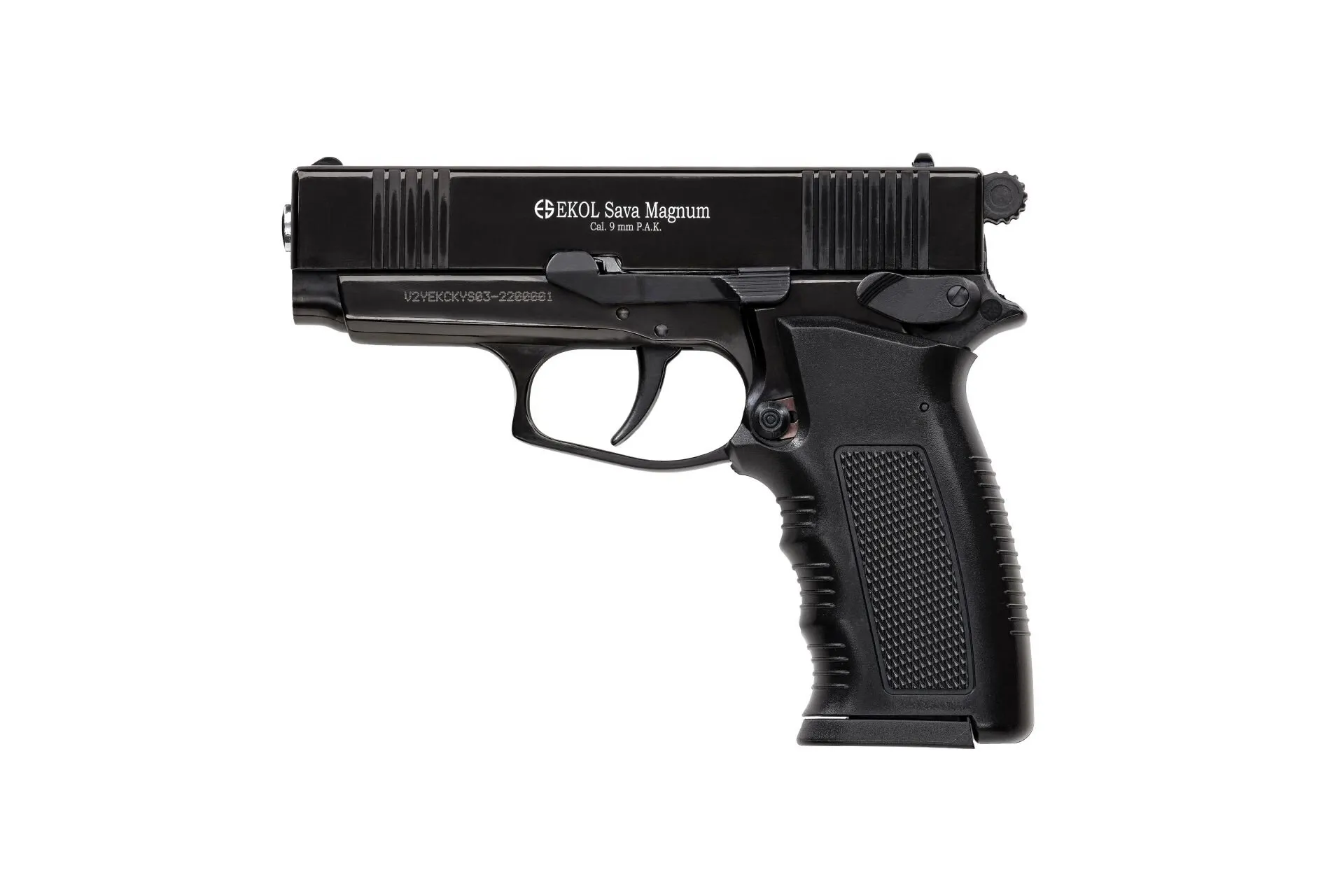 EKOL FIRAT SAVA MAGNUM Kurusıkı Ses Tabancası Siyah