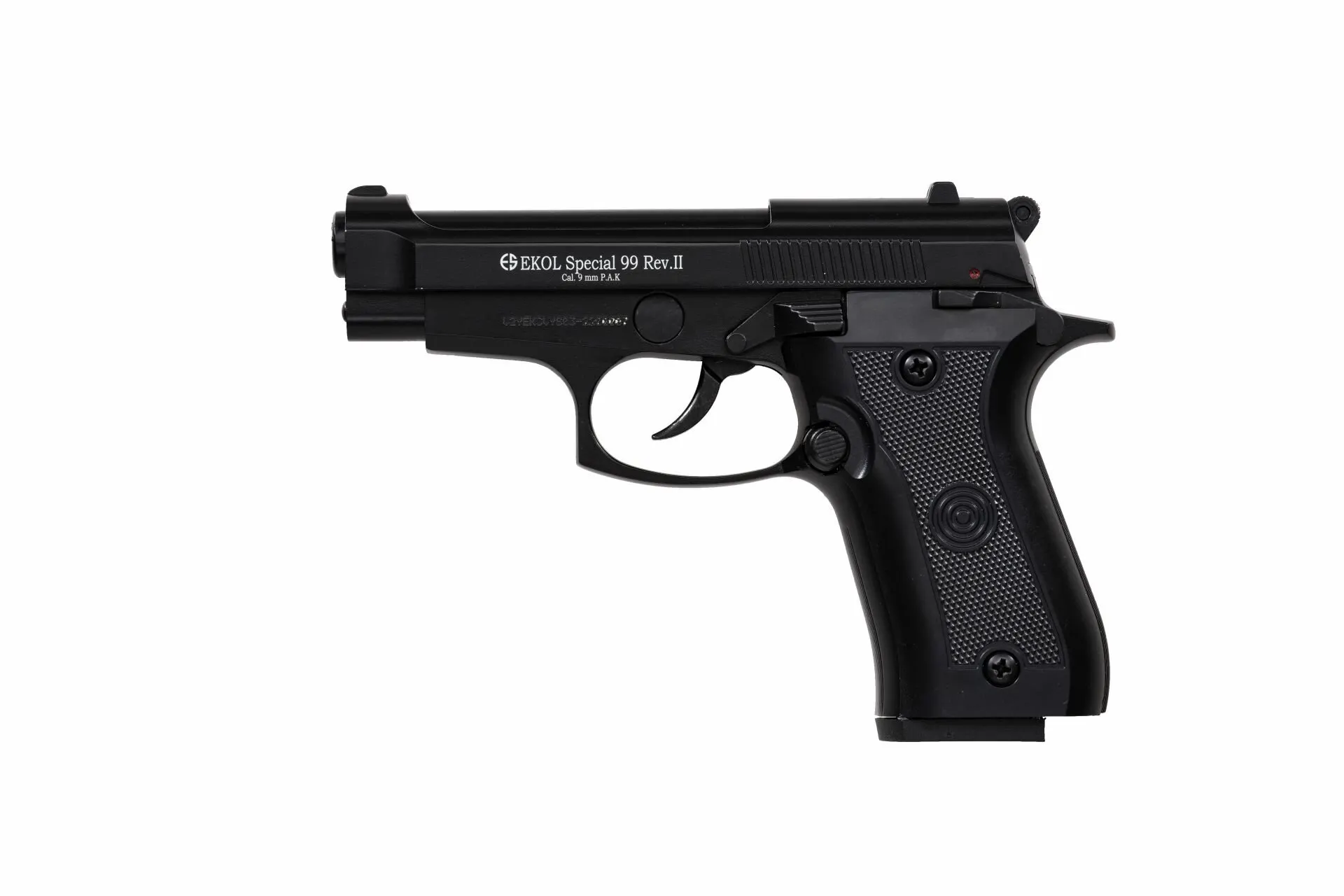 EKOL FIRAT SPECİAL99 REV II Kurusıkı Ses Tabancası Mat Siyah