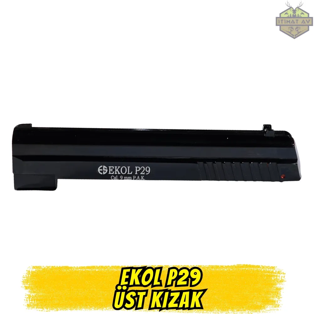 Ekol P29 Komple Kurusıkı Yedek Üst Kapak (Siyah)