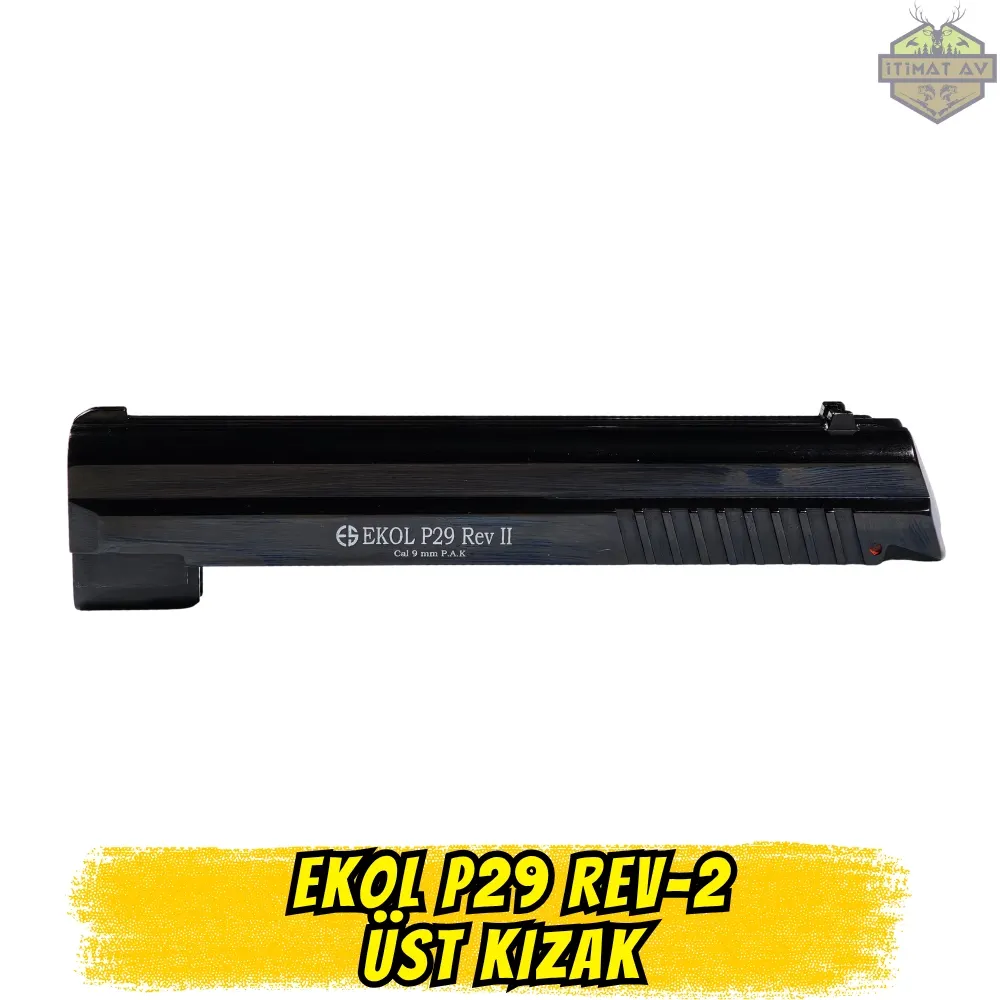 Ekol P29 Rev 2 Komple Kurusıkı Yedek Üst Kapak (Siyah)