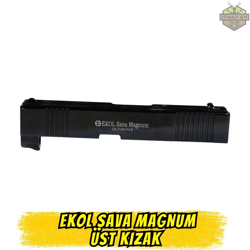 Ekol Sava Komple Kurusıkı Yedek Üst Kapak (Siyah)