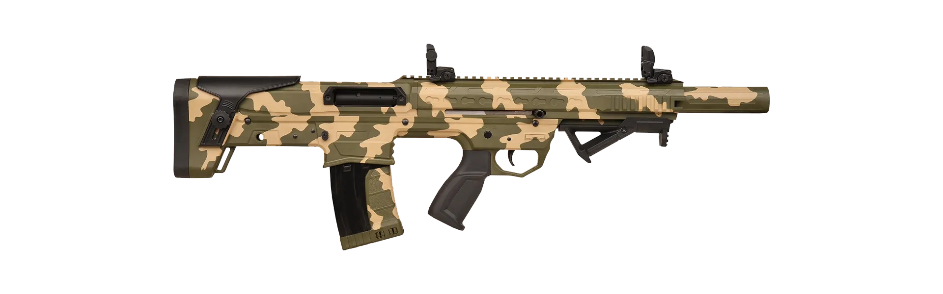 FERMAN BRASİ BULPOP ŞARJÖRLÜ YARI OTOMATİK AV TÜFEĞİ KAMUFLAJ