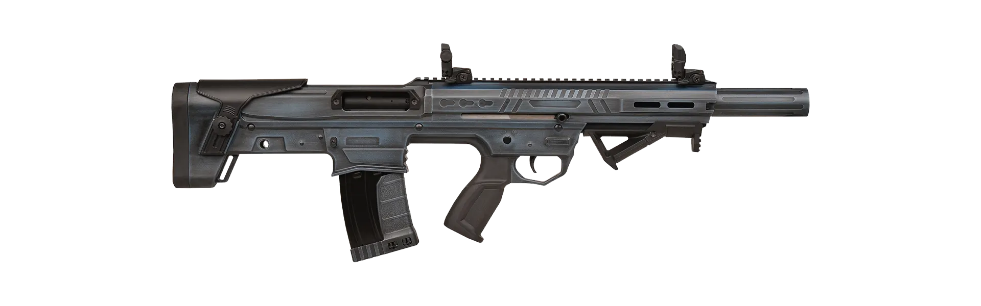 FERMAN BRASİ BULPOP ŞARJÖRLÜ YARI OTOMATİK AV TÜFEĞİ MAVİ