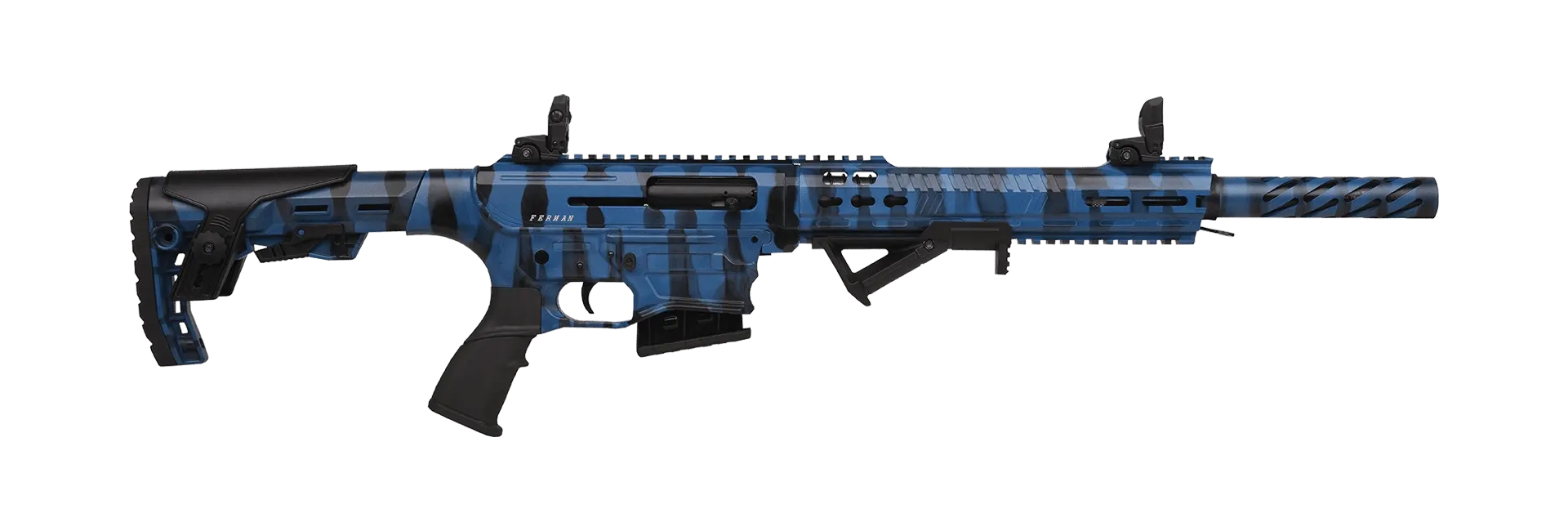 FERMAN FX7 TTS-001 ŞARŞÖRLÜ YARI OTOMATİK AV TÜFEĞİ MAVİ