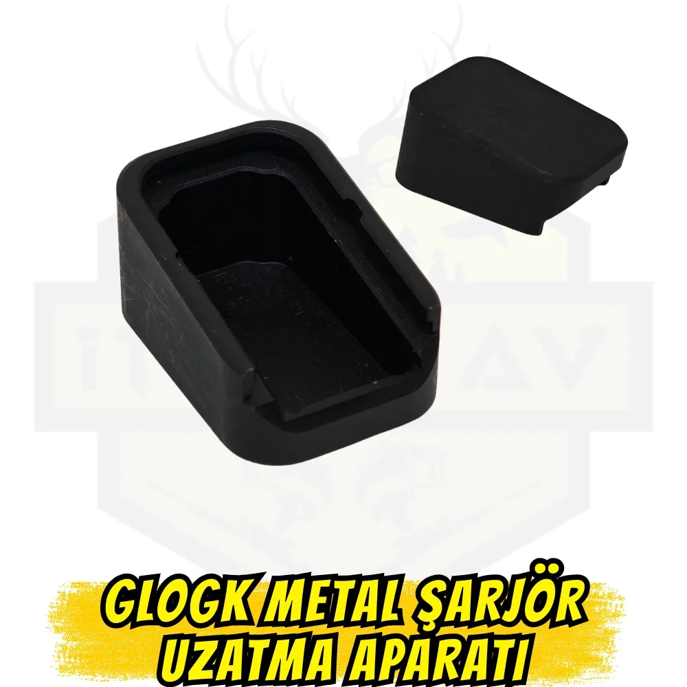 Glock (+3) Metal Şarjör Kapasite Artırıcı - Alüminyum Şarjör Alt Kapağı