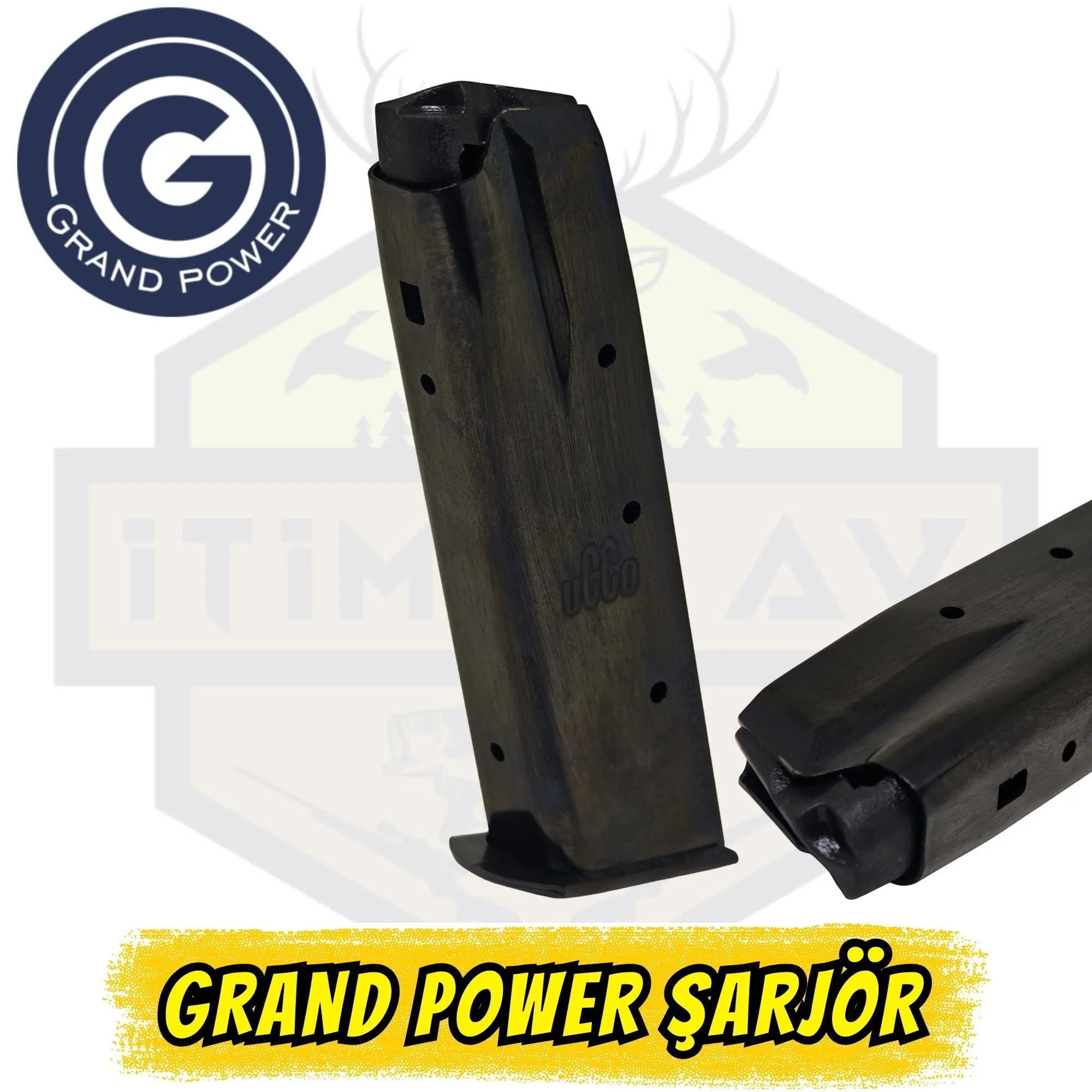 Grand Power Şarjörü Ölçüleri 120mm x 32mm