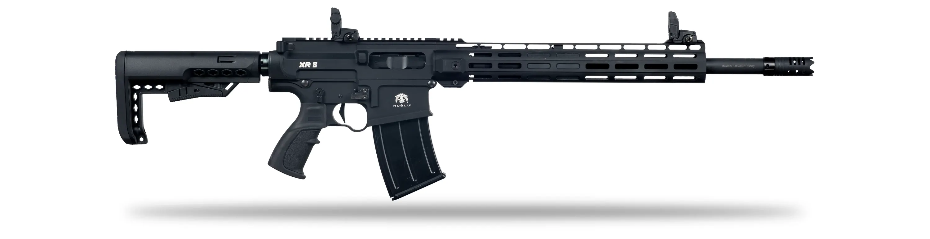HUĞLU XR 8 PRO SİYAH ŞARJÖRLÜ AV TÜFEĞİ SİYAH