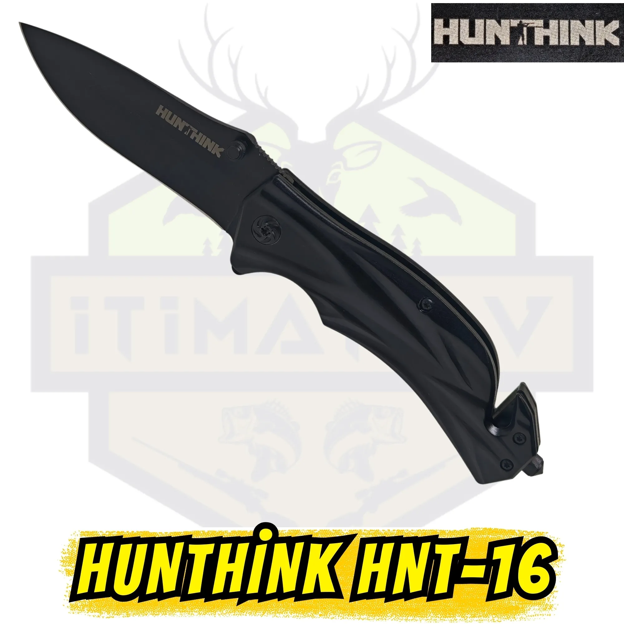 Hunthink HNT16 Ucuz Ekonomik Çakı - Açık 21 cm Kapalı 12 cm En Uygun Fiyat