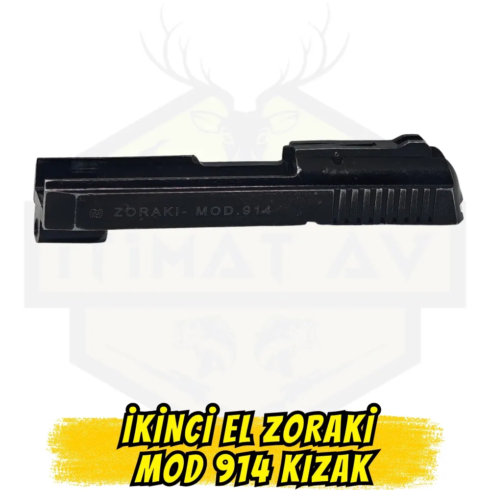 İkinci El Zoraki Mod 914 Kuru Sıkı Tabanca - Kızak Hafif Yıpranmış