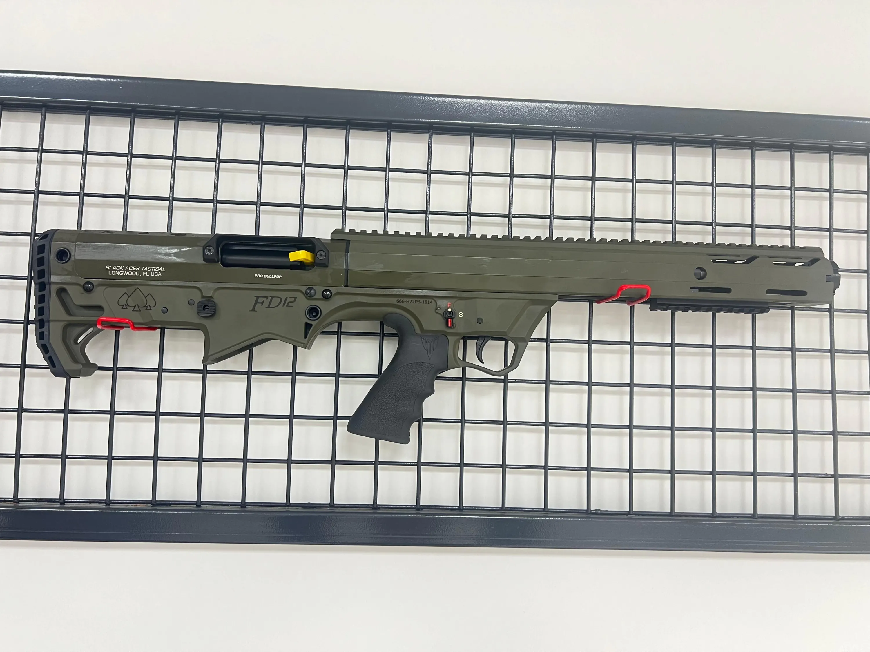 KARİYER FD-12 BULPOP ŞARJÖRLÜ POMPALI AV TÜFEĞİ HAKİ