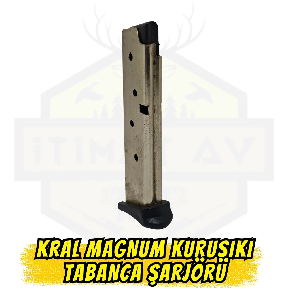 Kral Magnum Kurusıkı Tabanca Şarjörü - 9mm P.A.K. (Kral Arms Uyumlu)