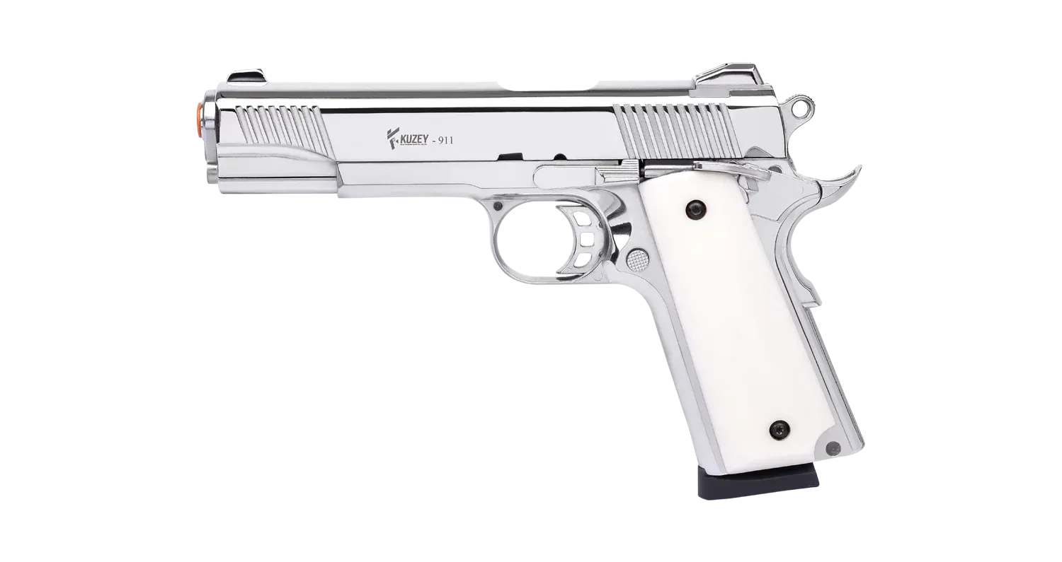 KUZEY 911 Sedef Kabze Parlak Krom