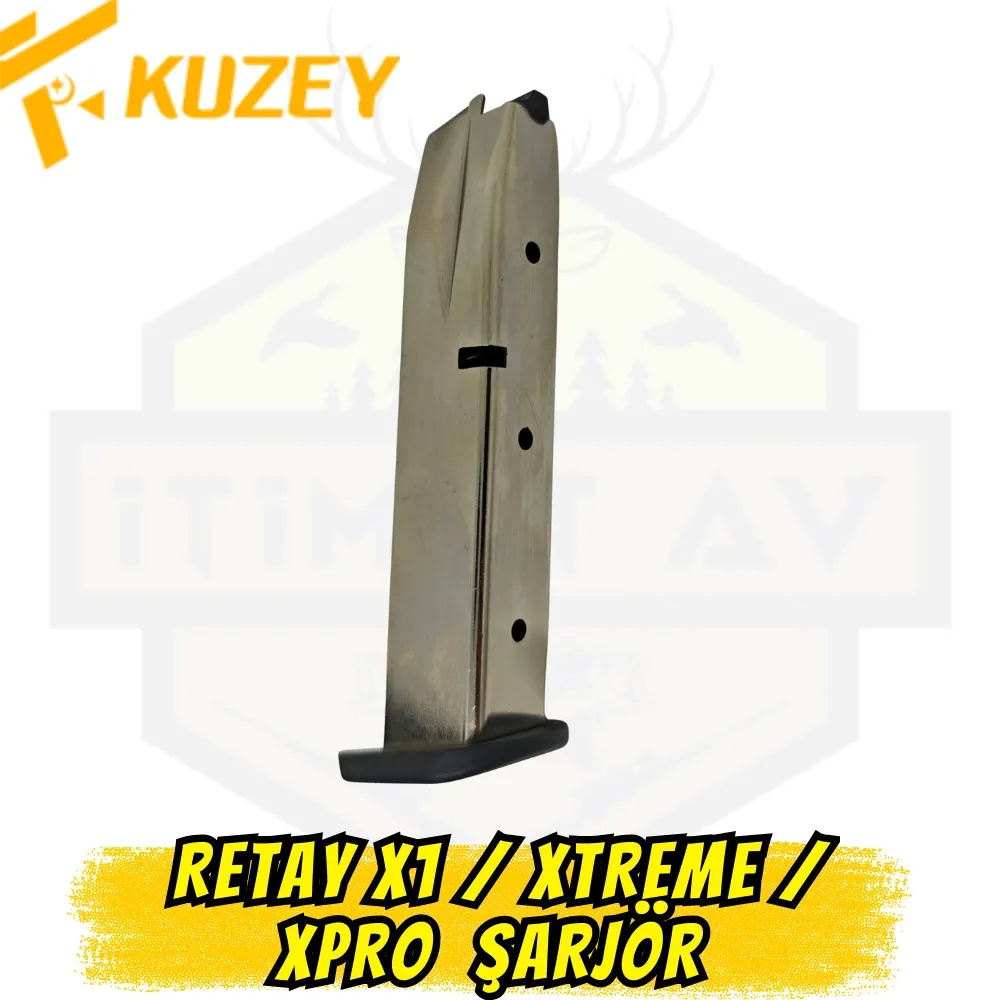 Kuzey A100 / F92 / F320 Uyumlu Kurusıkı Yedek Şarjör (17+1 Kapasiteli)