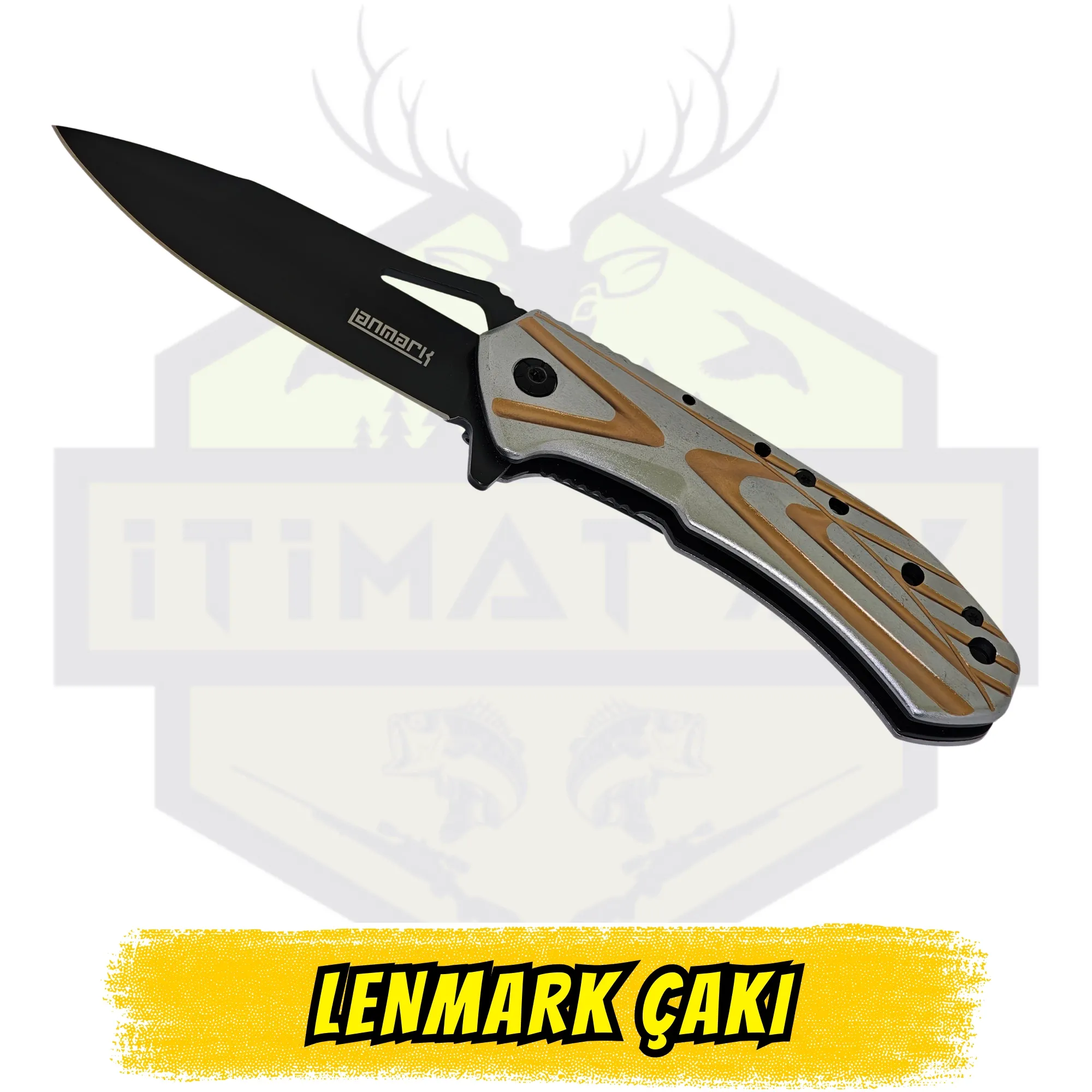 Lenmark Katlanır Çakı - Açık Uzunluk 20 cm Kapalı 11 cm