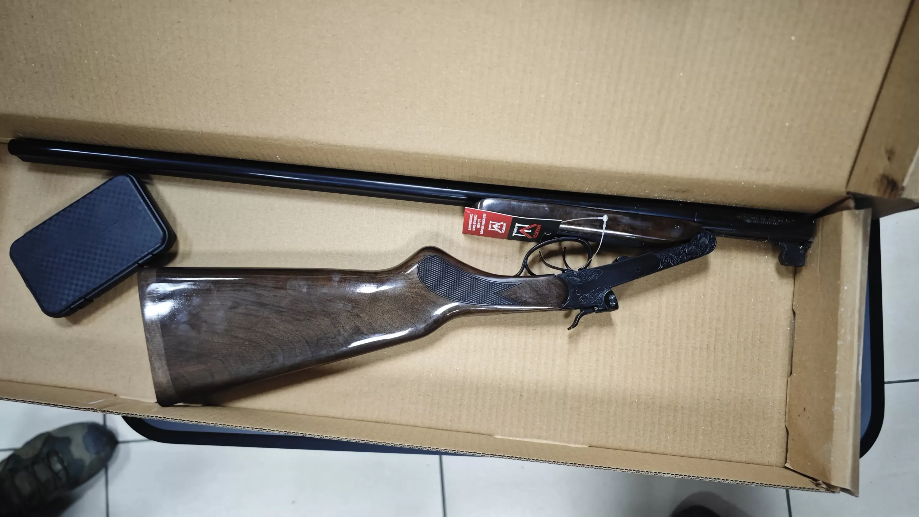 MARATON 36KALİBRE ÇİFTE Av Tüfeği SİYAH