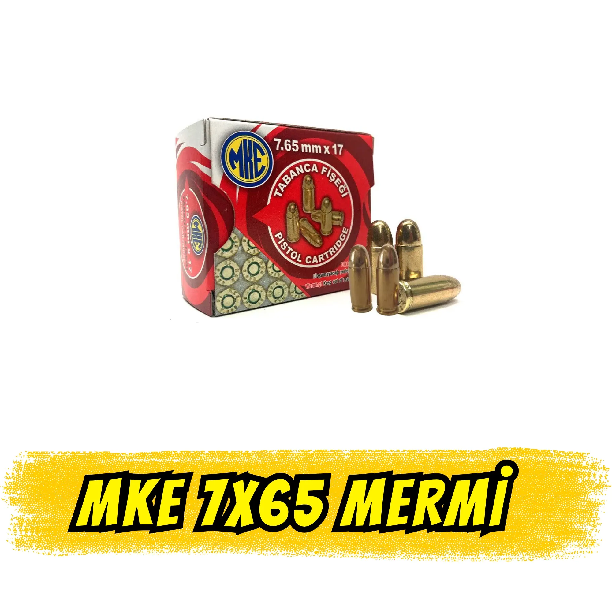 MKE Tabanca Mermisi 7.65mm