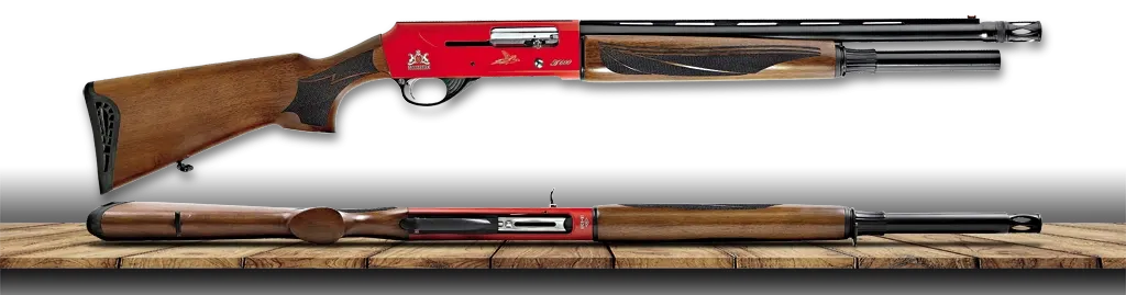 MOZZBERK A-600 / A-03 Yarı Otomatik Av Tüfeği KIRMIZI