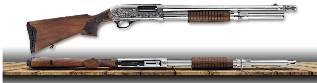 MOZZBERK B-7 / P-01 Pompalı Av Tüfeği P.KROM İŞLEMELİ