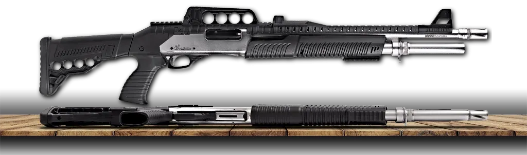 MOZZBERK B-7 / P-03 TAKTİCAL Pompalı Av Tüfeği P.KROM